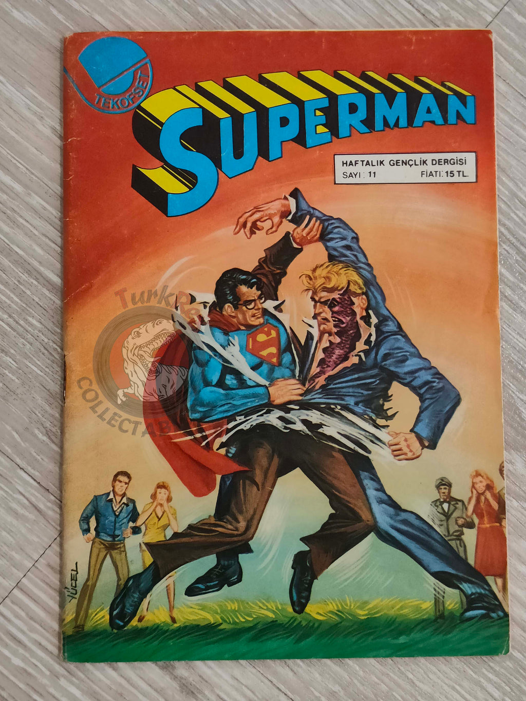 Superman #11 1980 Turkish Comic Turkey #302 Superboy #246