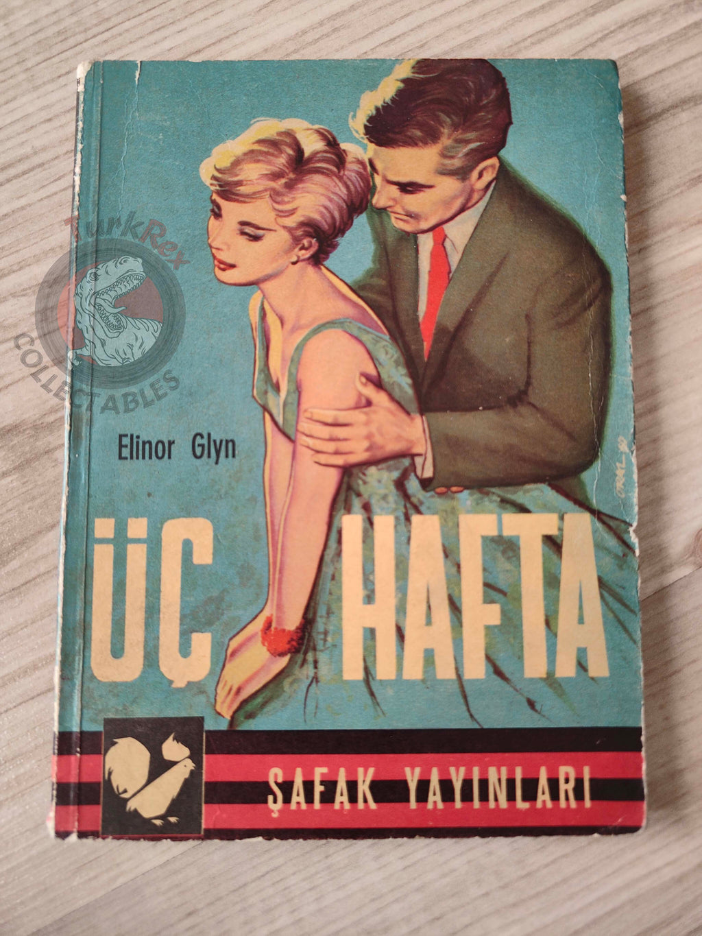 Elinor Glyn – Three Weeks 1960 Turkish Book Turkey