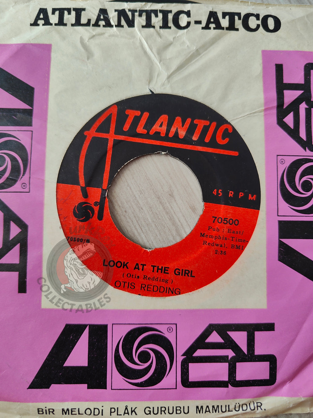 Otis Redding – That's A Good Idea 7" Turkish Pressing Vinyl Turkey Edition