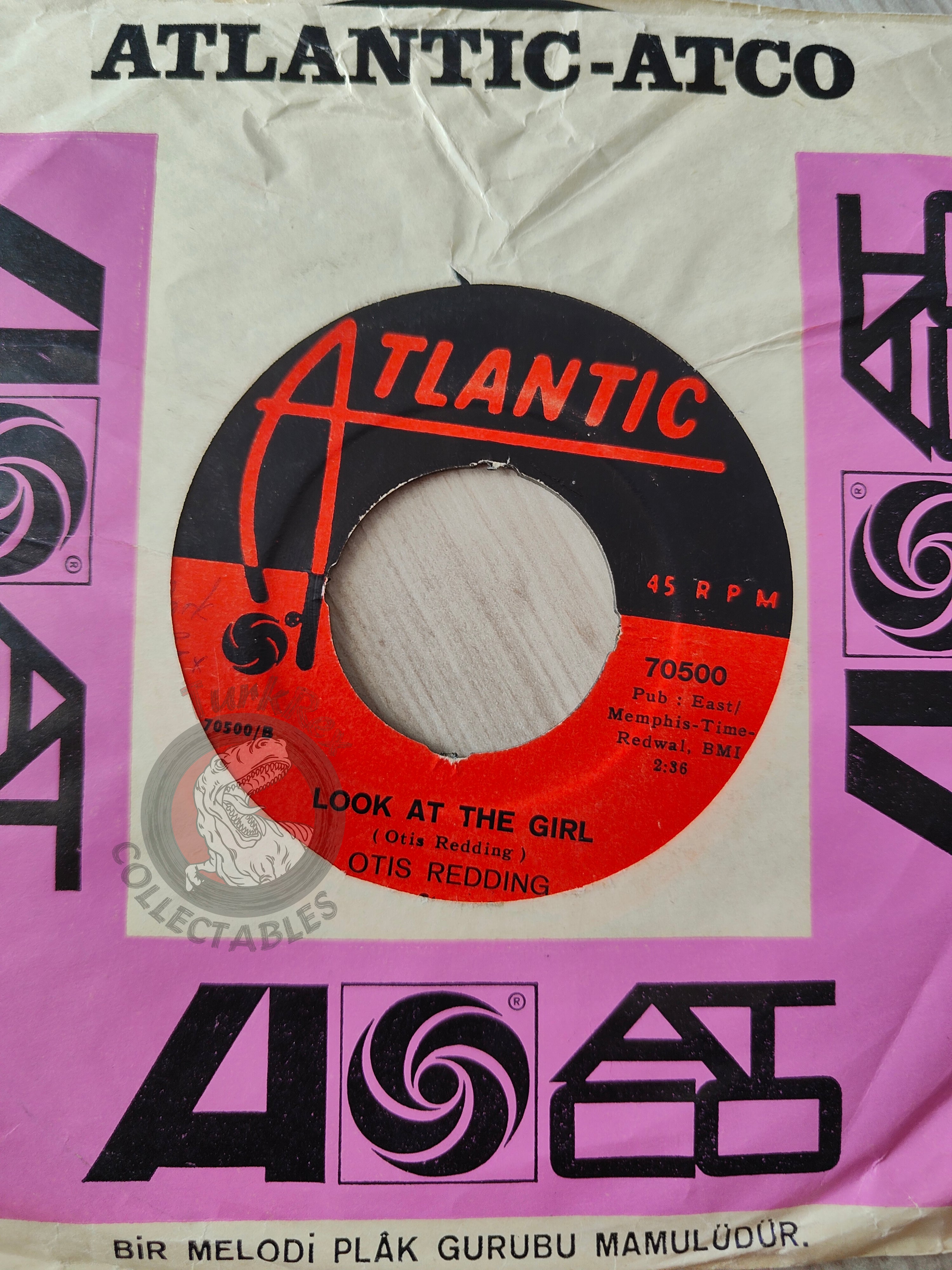 Otis Redding – That's A Good Idea 7" Turkish Pressing Vinyl Turkey Edition