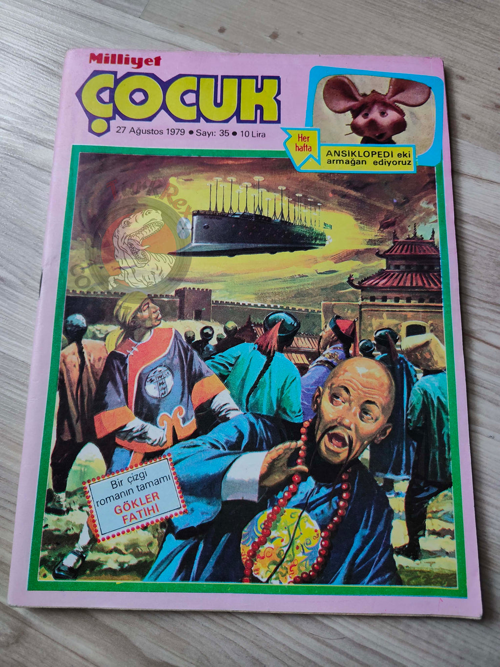 Milliyet Çocuk #35 1979 Turkish Comic Turkey Joyas Literarias Juveniles #113 Jules Verne