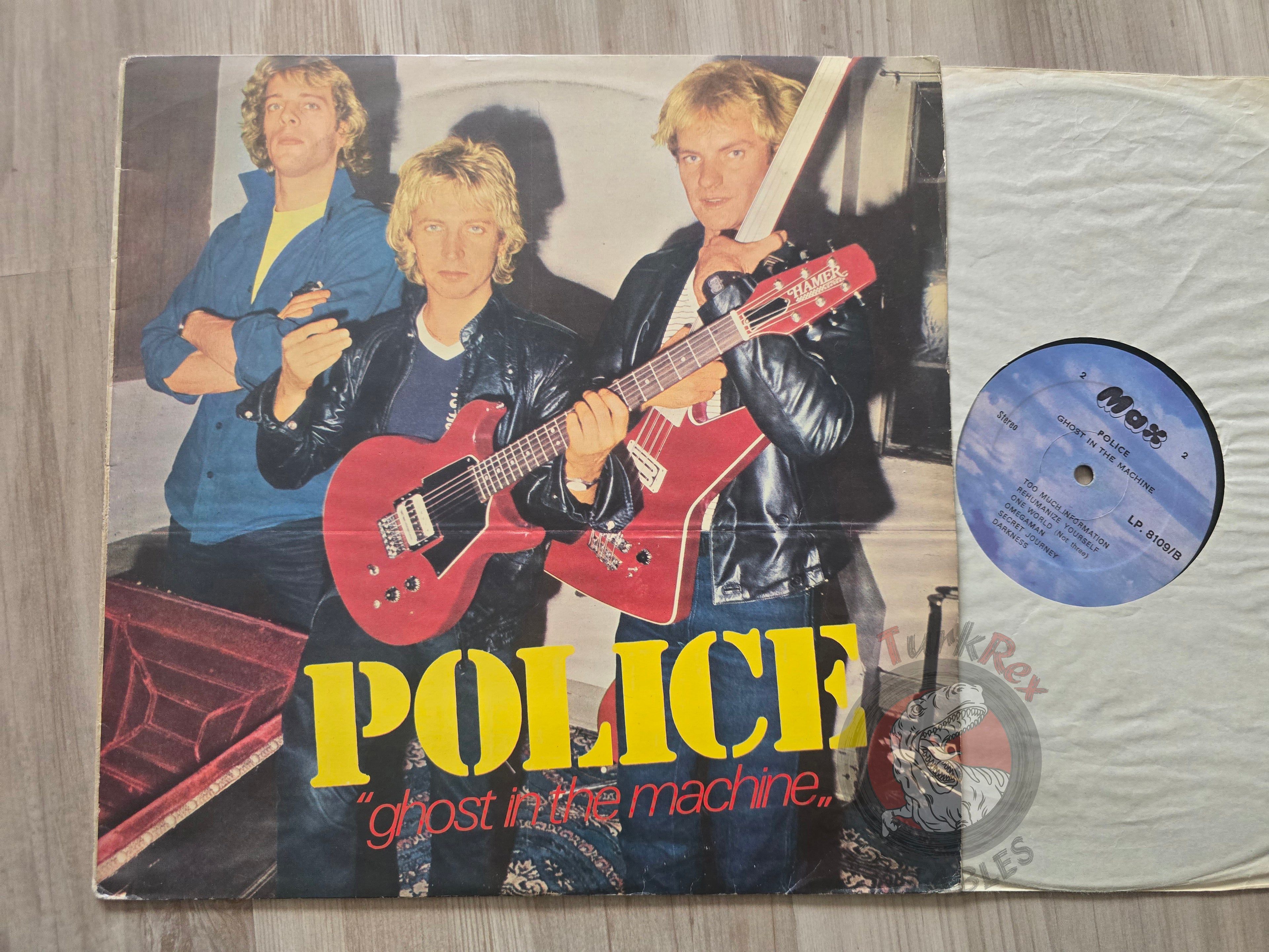 The Police – Ghost In The Machine Turkish Pressing Vinyl Turkey Edition