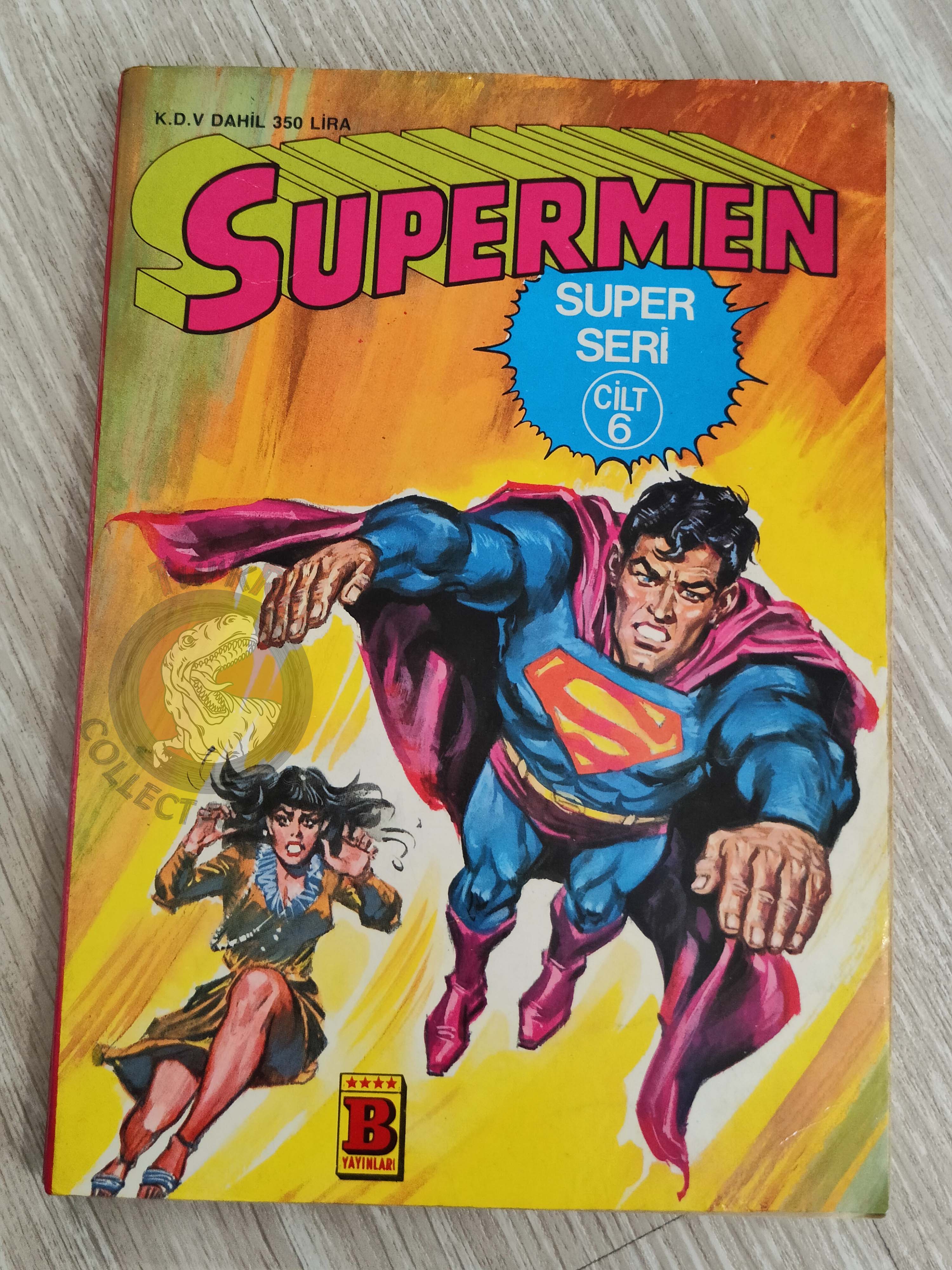 Superman Vol #6 1989 Turkish Comic Turkey The Super Friends #35 Action Comics #530