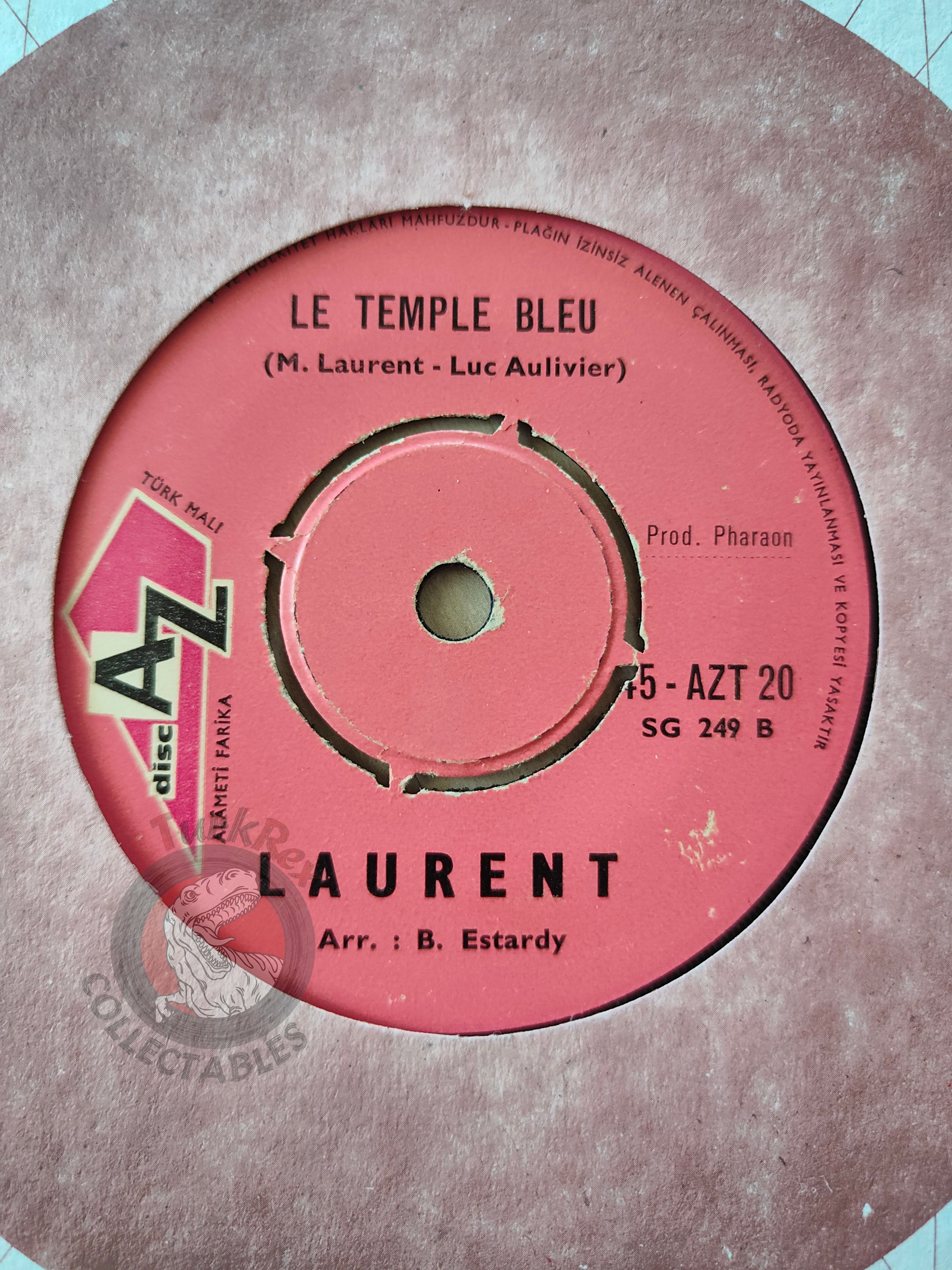 Michel Laurent – Sing Sing Barbara 7" Turkish Pressing Vinyl Turkey Edition