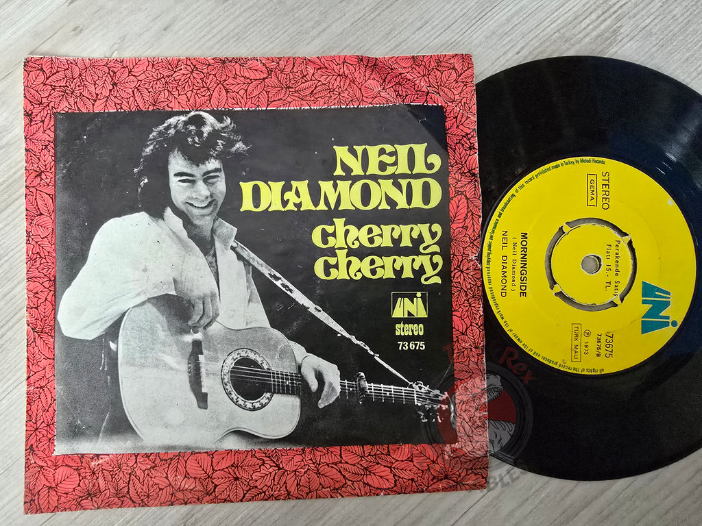 Neil Diamond – Cherry, Cherry 7" Turkish Pressing Vinyl Turkey Edition
