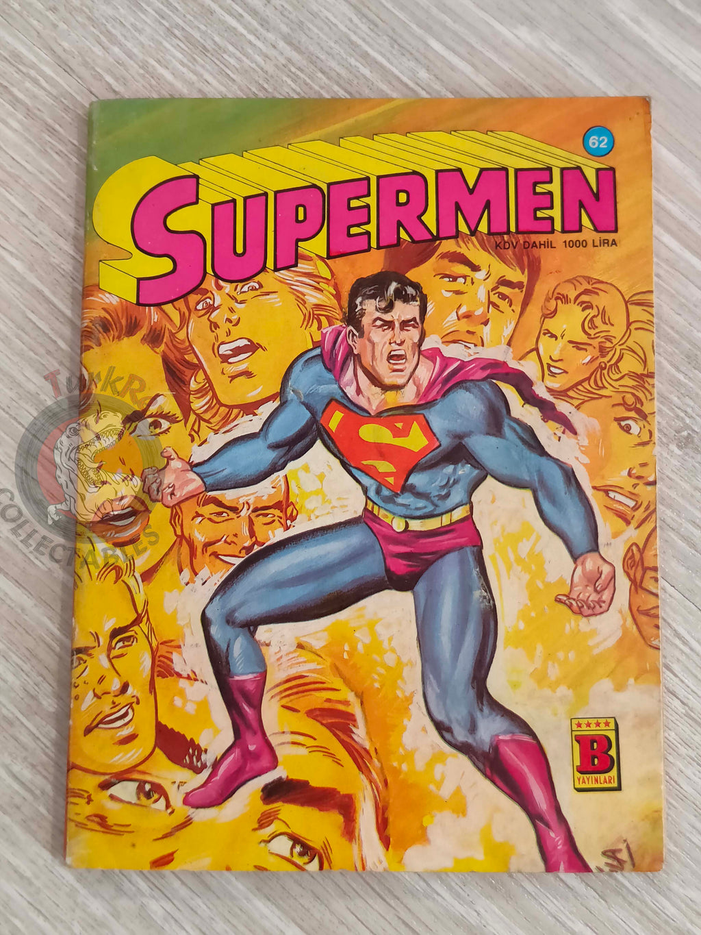 Superman #62 1989 Turkish Comic Turkey Justice League of America #155 Batman Brave and the Bold #166
