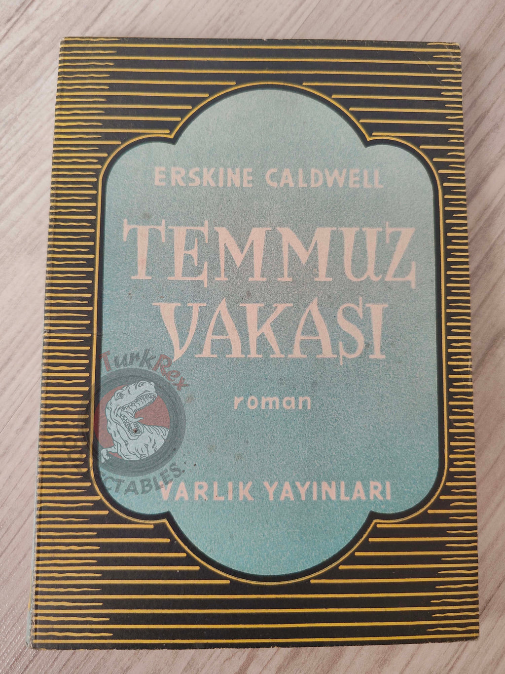 Erskine Caldwell – Trouble in July 1951 1st Turkish Book Turkey