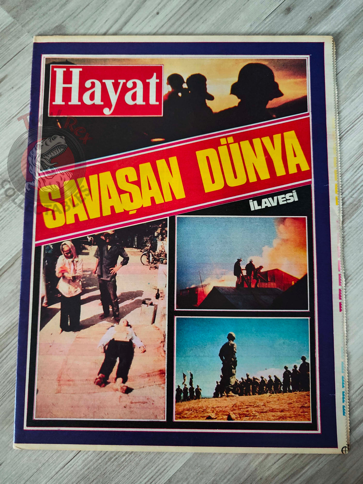 Hayat 1981 A World at War Turkish Mag Turkey Middle East Iran Iraq Israel Lebanon PLO Chad Vietnam Cambodia