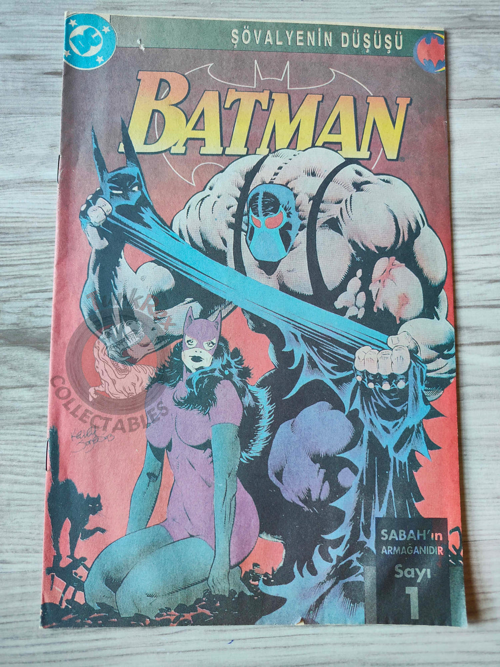 Batman: Knightfall #1 1996 Turkish Comic Turkey