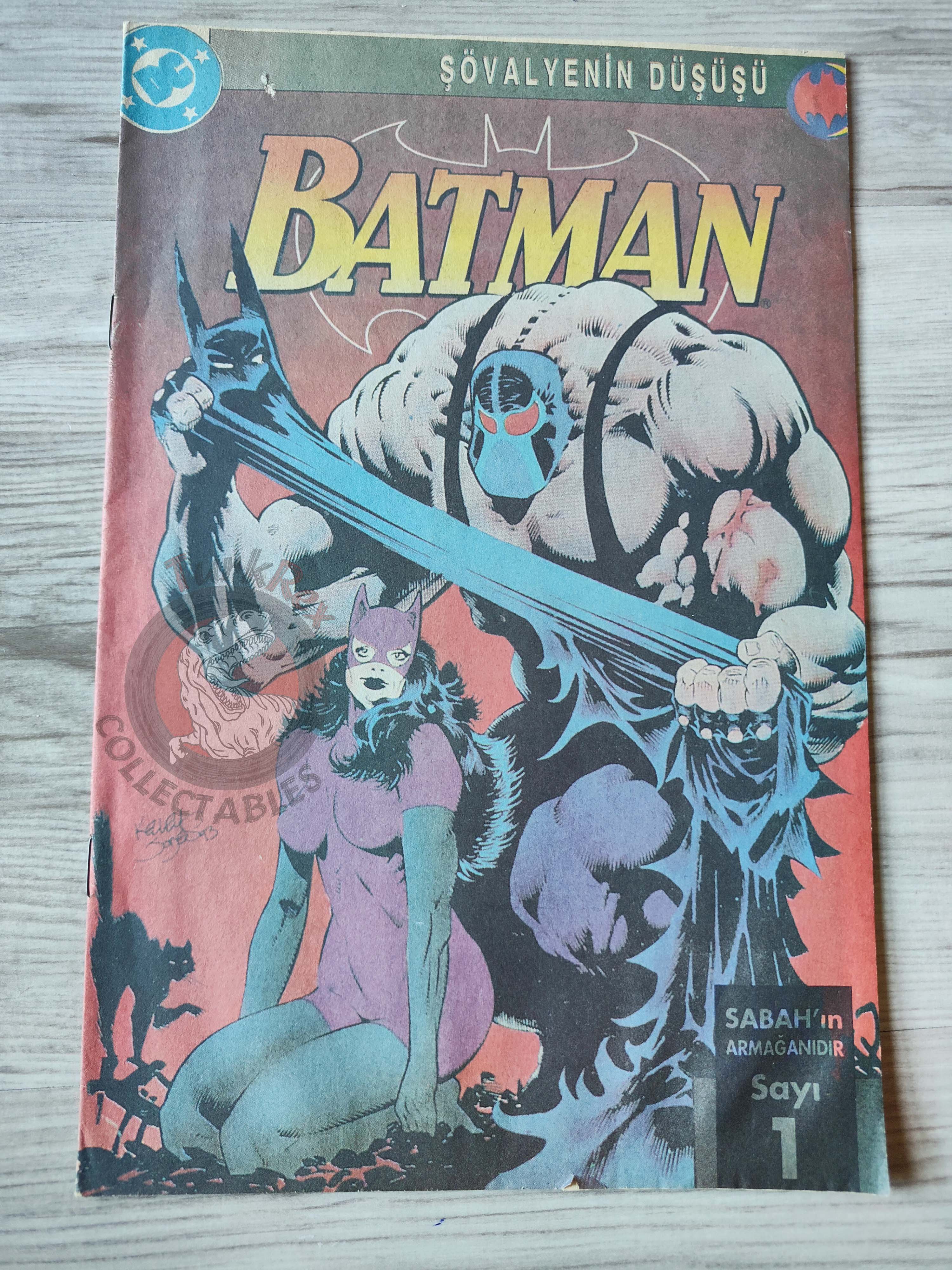 Batman: Knightfall #1 1996 Turkish Comic Turkey
