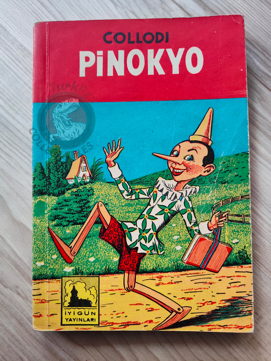 Carlo Collodi – Pinocchio 1965 Turkish Book Turkey Illustrated