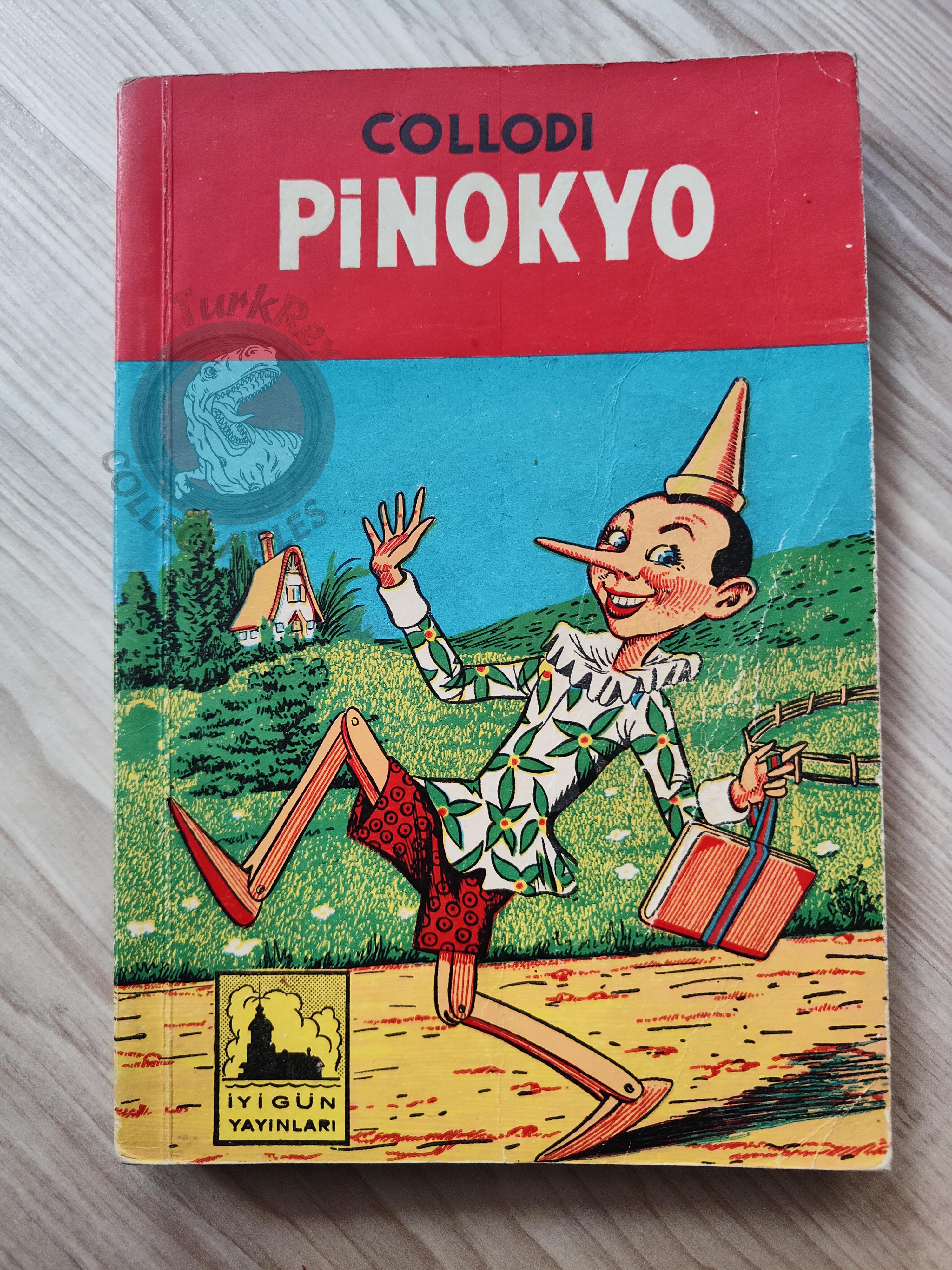 Carlo Collodi – Pinocchio 1965 Turkish Book Turkey Illustrated