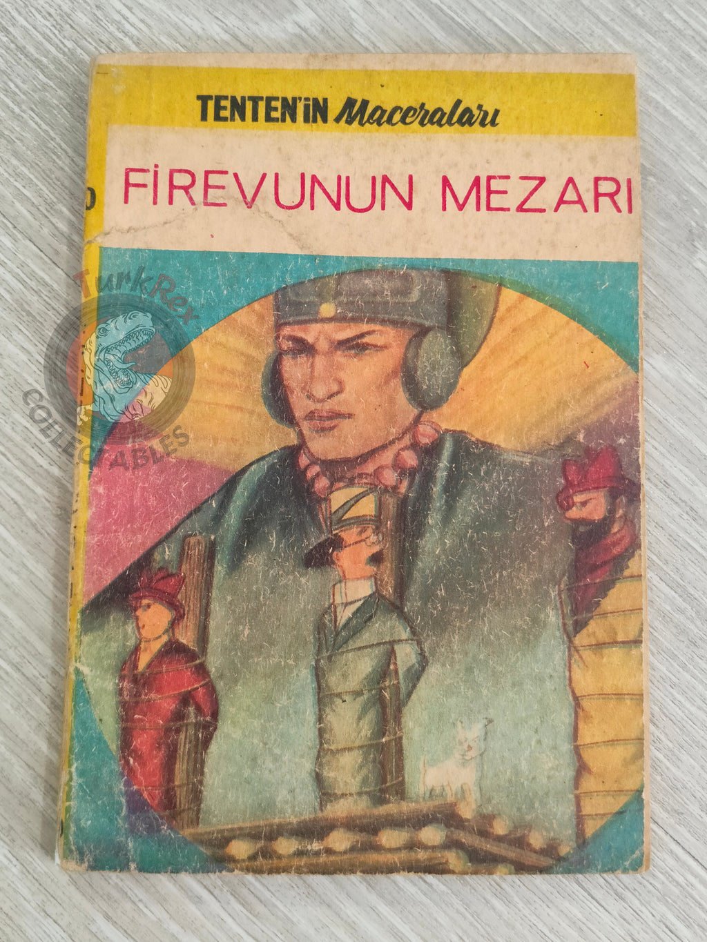 Tintin –  Cigars of the Pharaoh 1973 Turkish Edition Comic Turkey