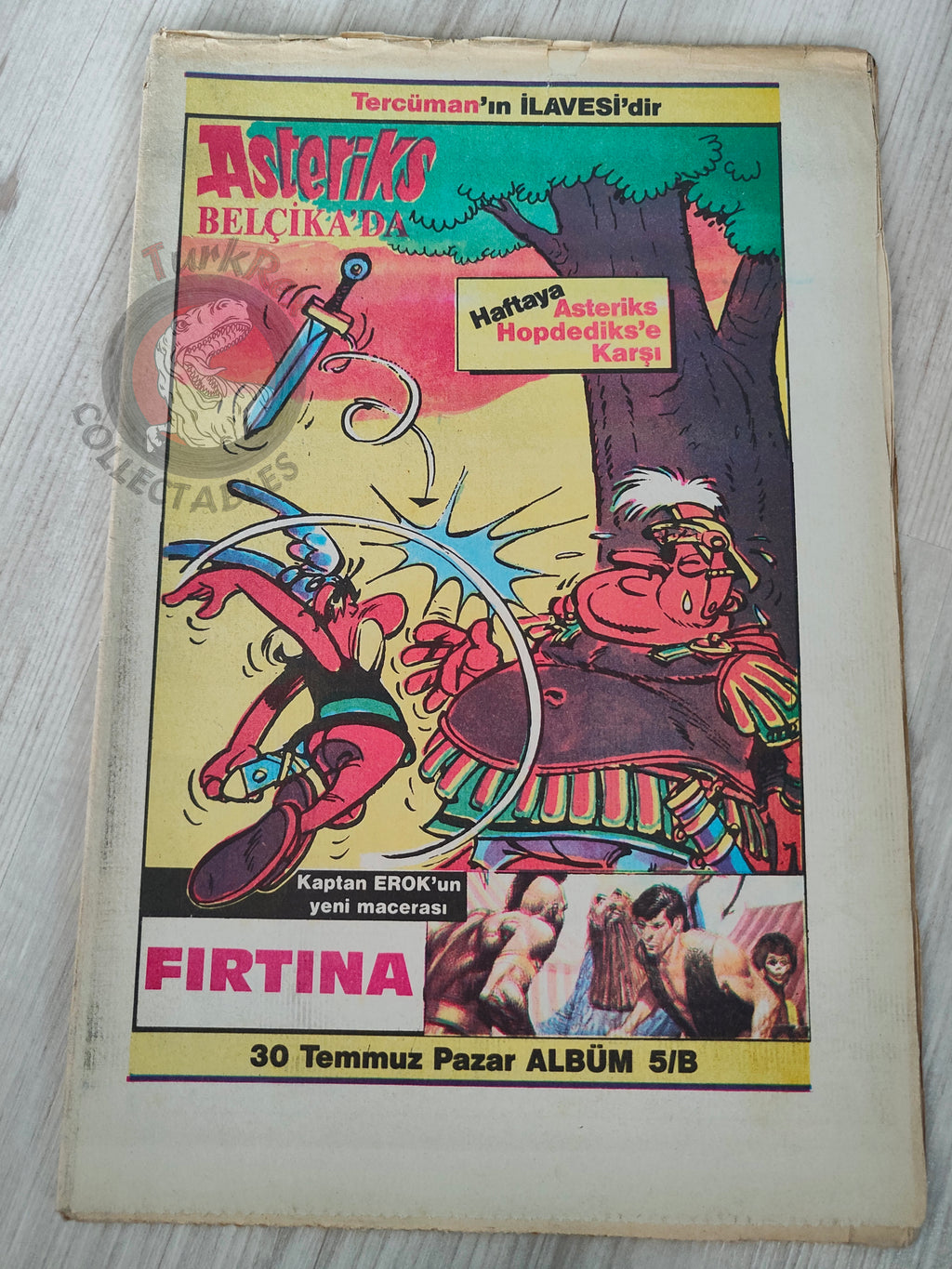 Asterix – Asterix in Belgium early 90s Turkish Edition Comic Turkey