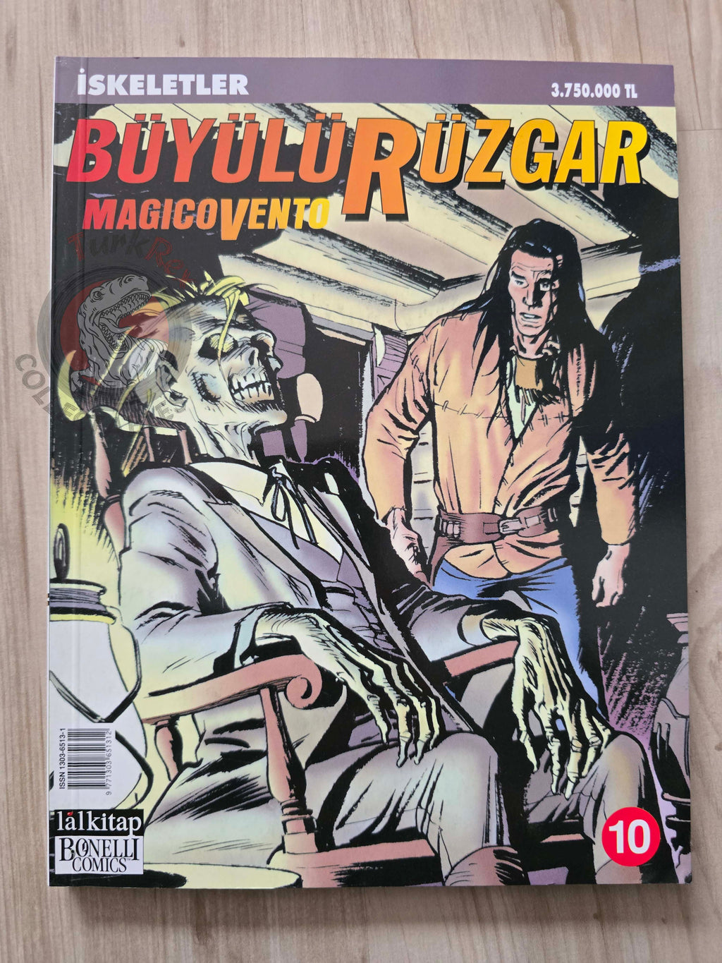 Magico Vento #10 Scheletri 2003 Turkish Comic Turkey Bonelli