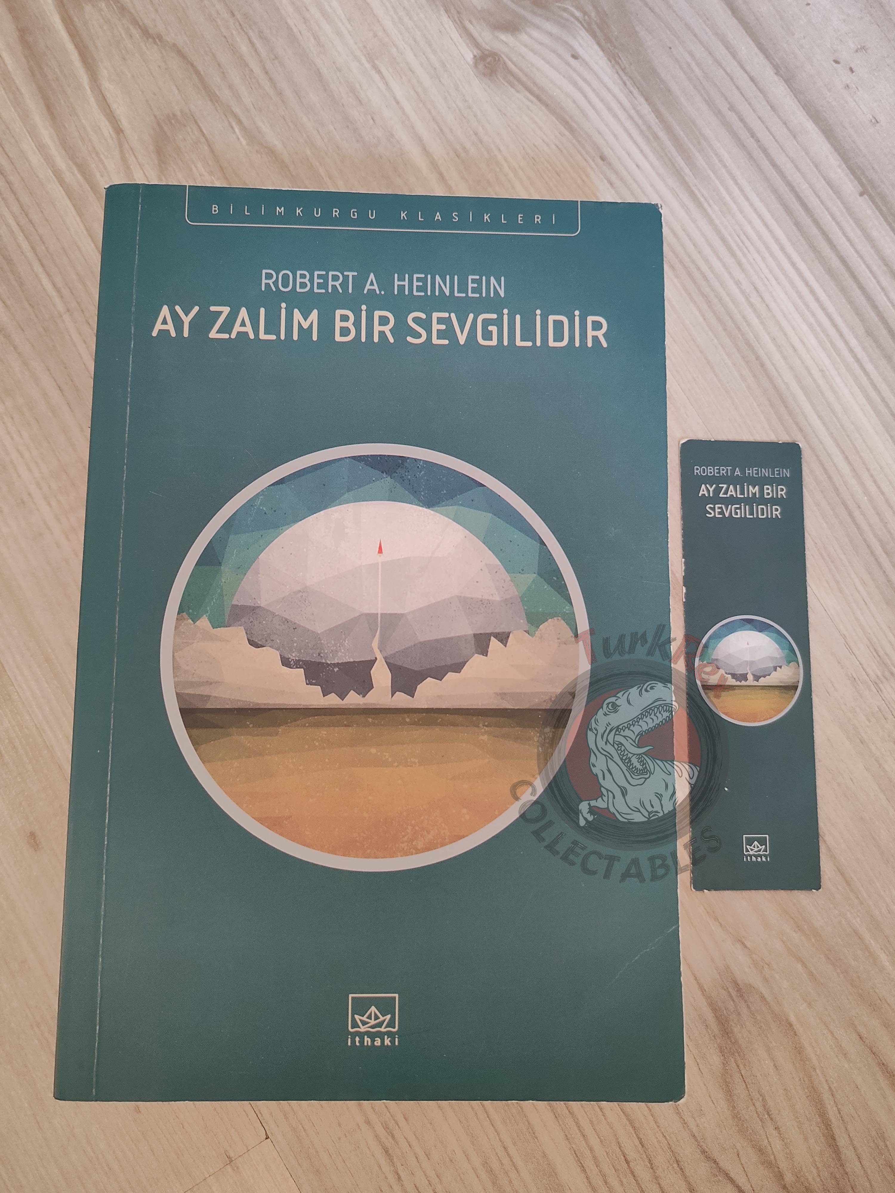 Robert A. Heinlein  – The Moon Is a Harsh Mistress 2017 Turkish Book Turkey
