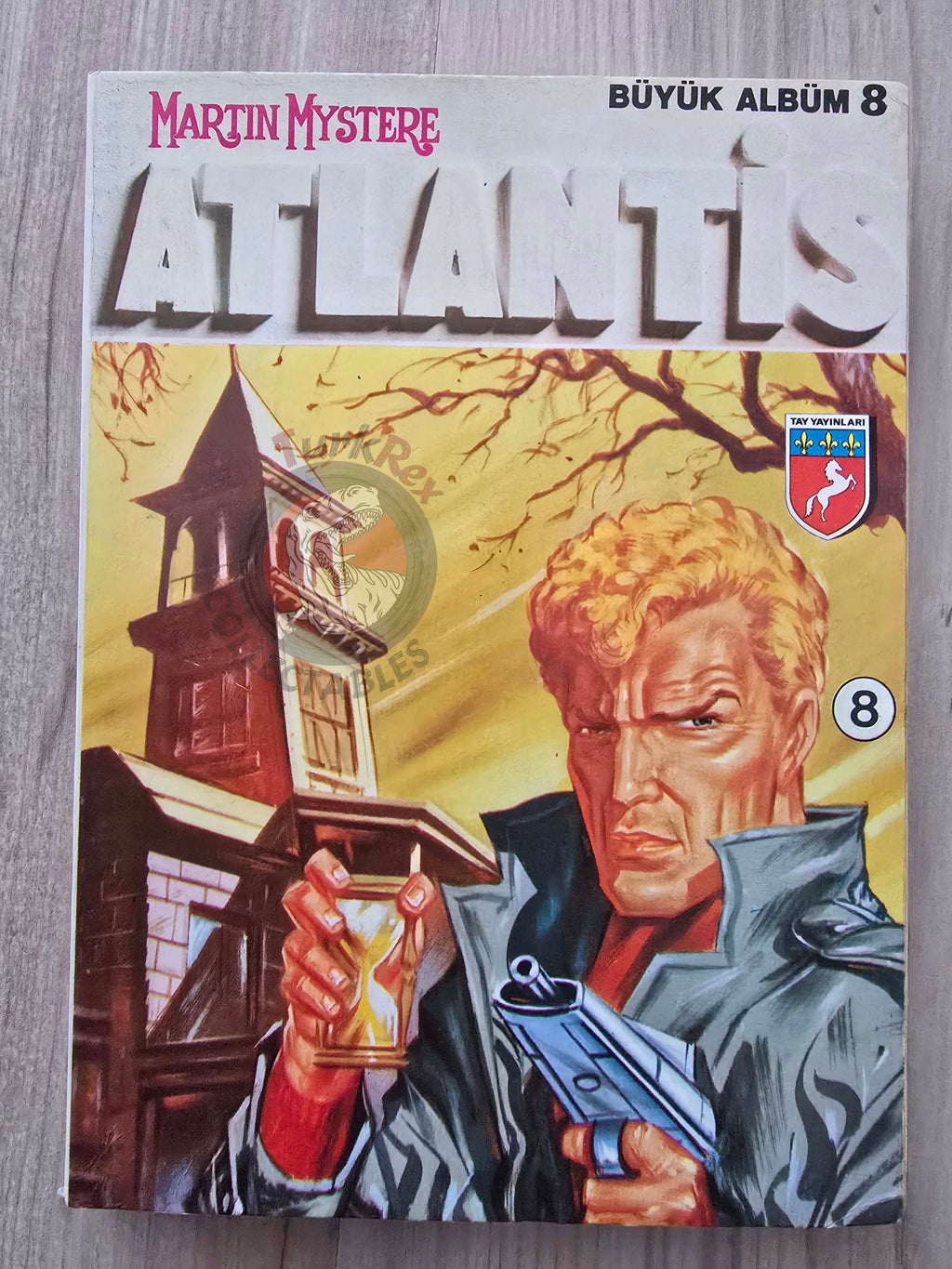 Martin Mystère #8 La casa ai confini del mondo 80s Turkish Comic Turkey #5 #6