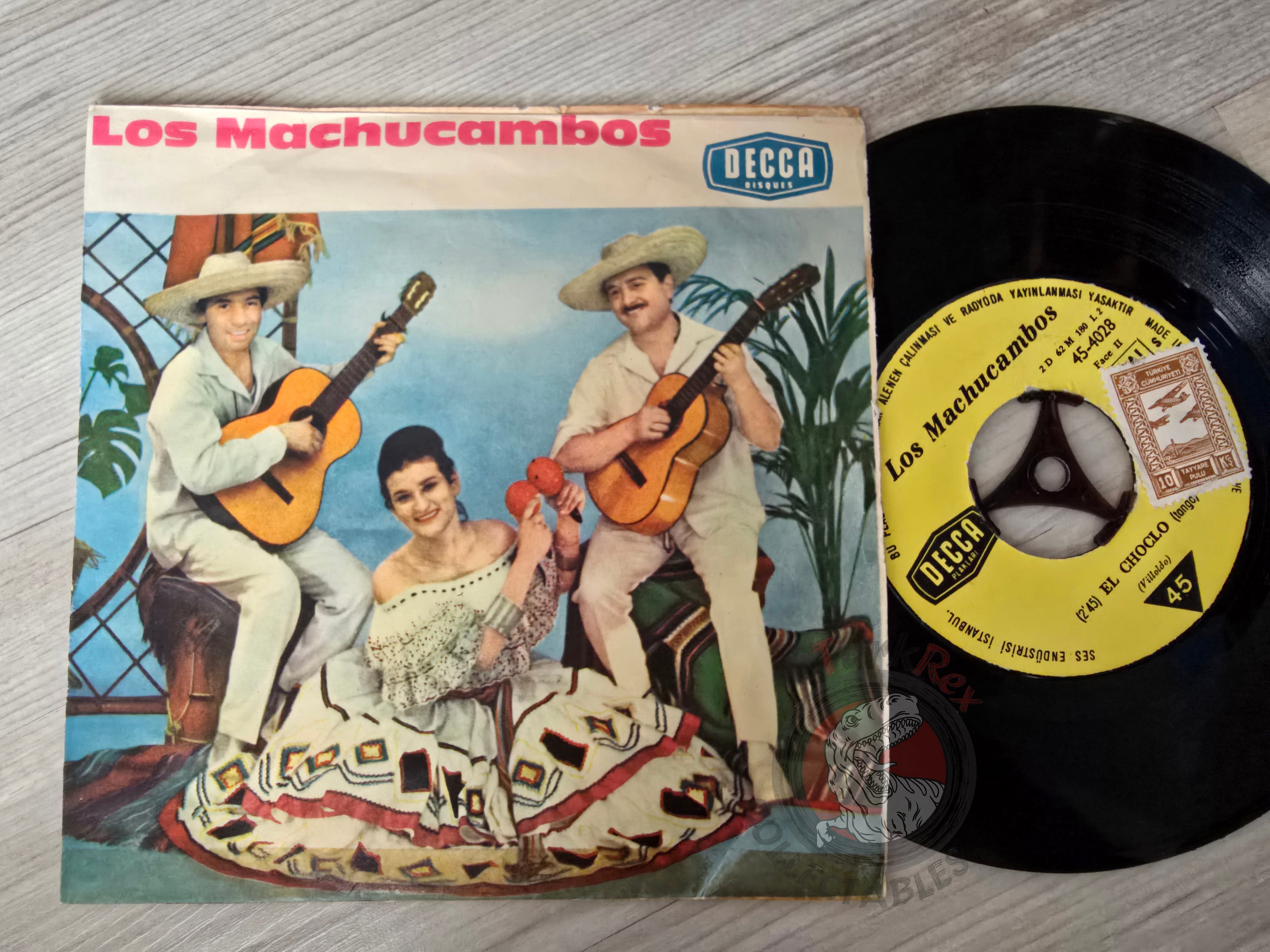 Los Machucambos – La Mamma 7" Turkish Pressing Vinyl Turkey Edition