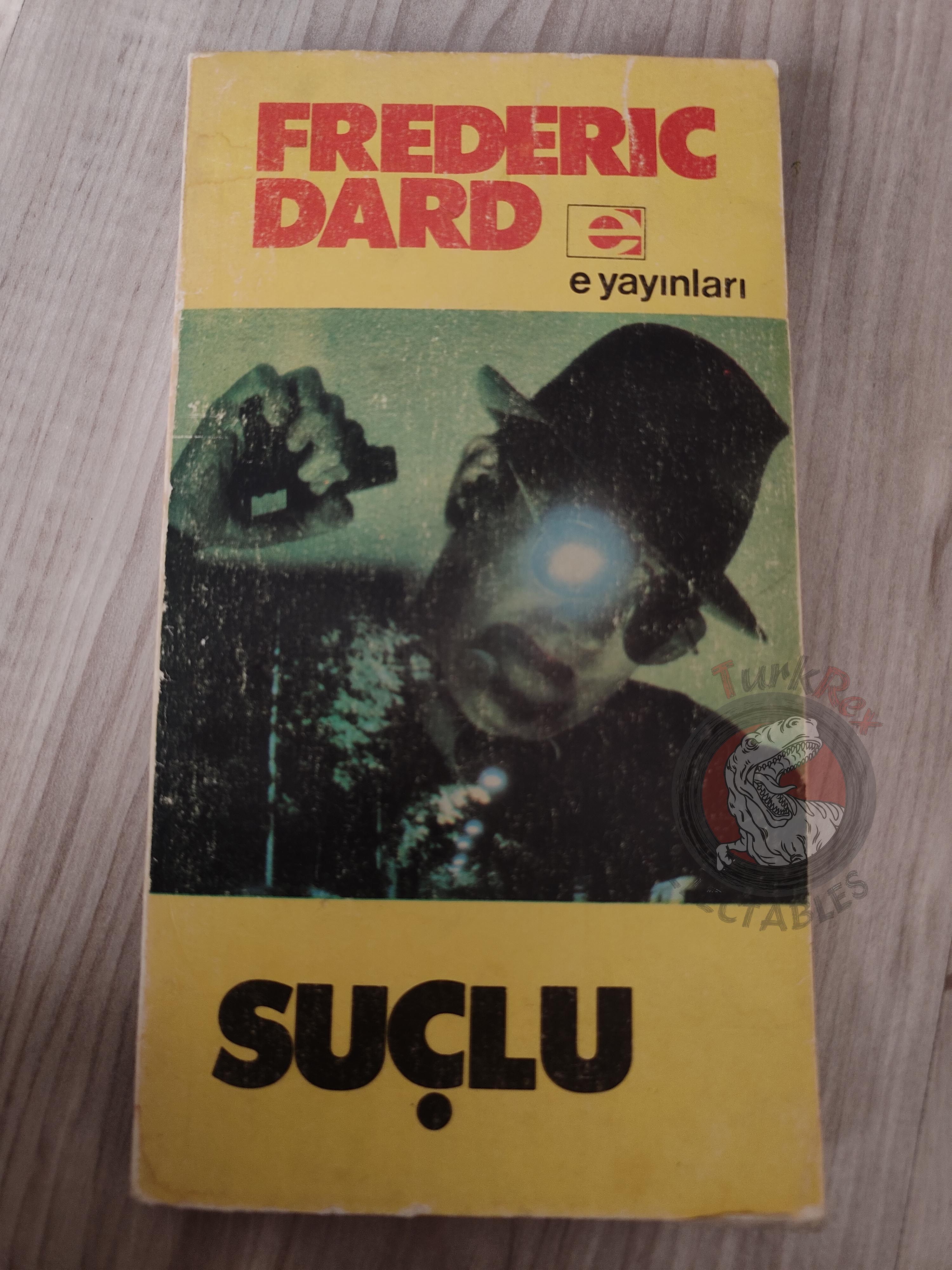 Frédéric Dard –  Les Scélérats 1974 1st Turkish Book Turkey