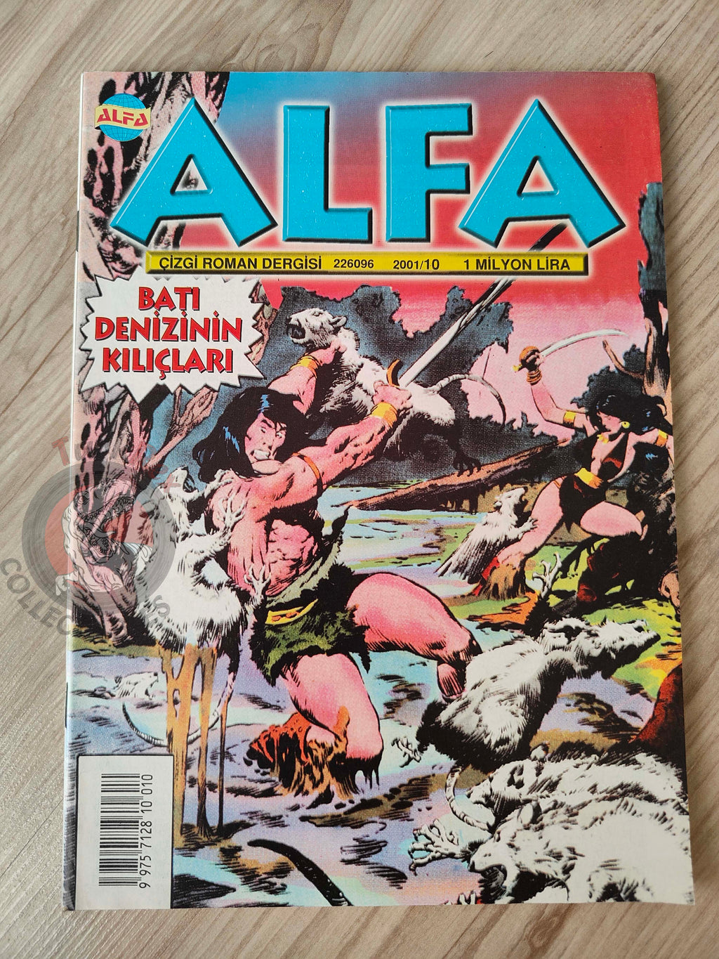 Conan The Barbarian #10 2001 Turkish Comic Turkey #92 #93 #94 #95