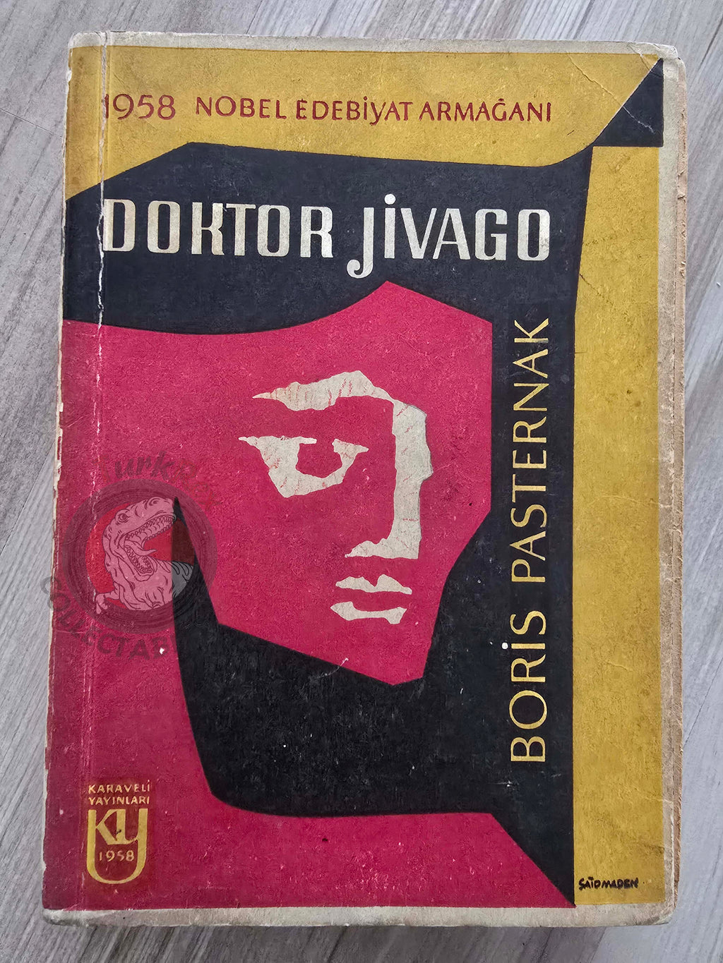 Boris Pasternak – Doctor Zhivago 1959 1st Turkish Book Turkey