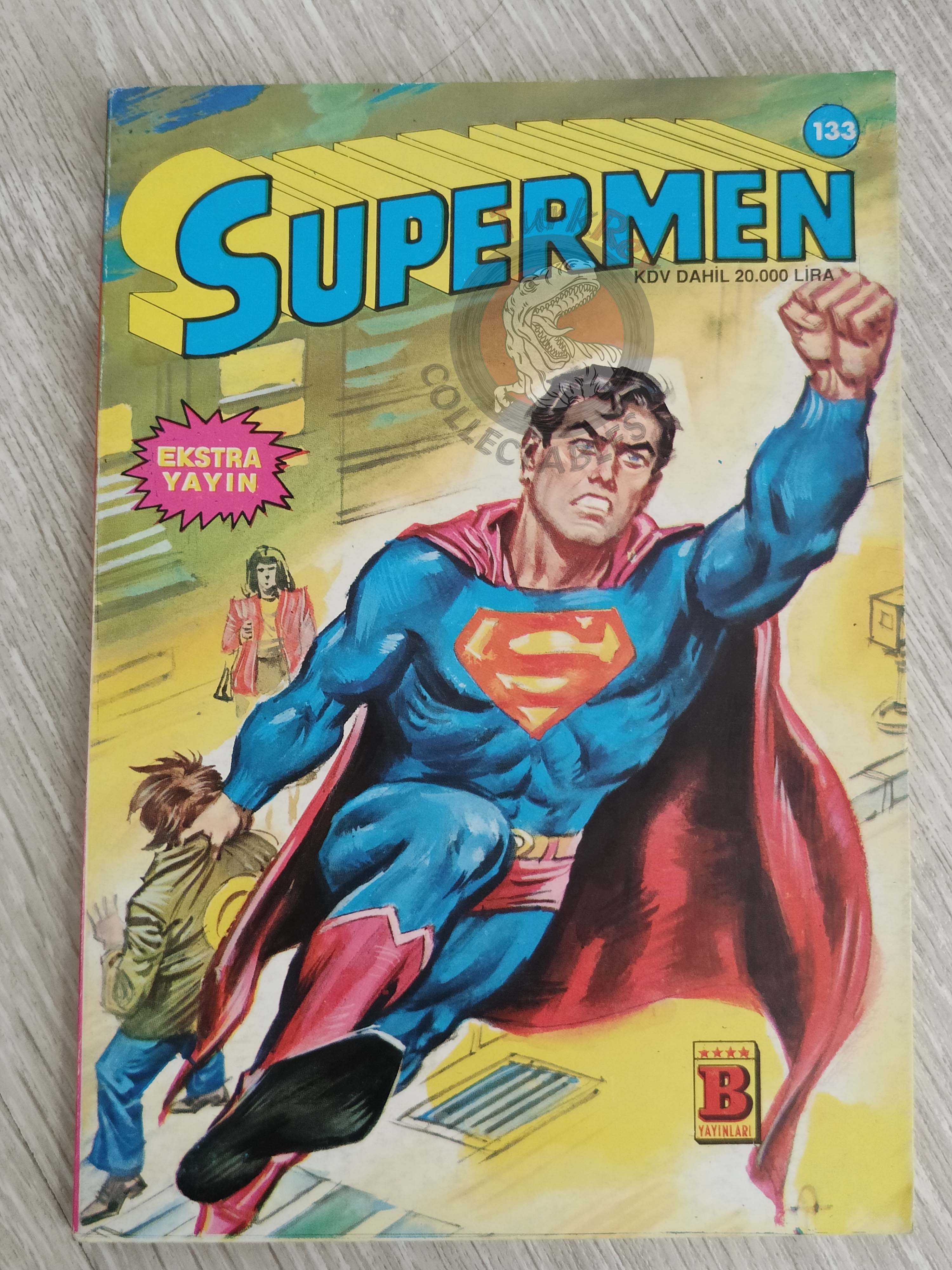 Superman #133 1995 Turkish Comic Turkey Action Comics #513 Batman Black Cannary #30