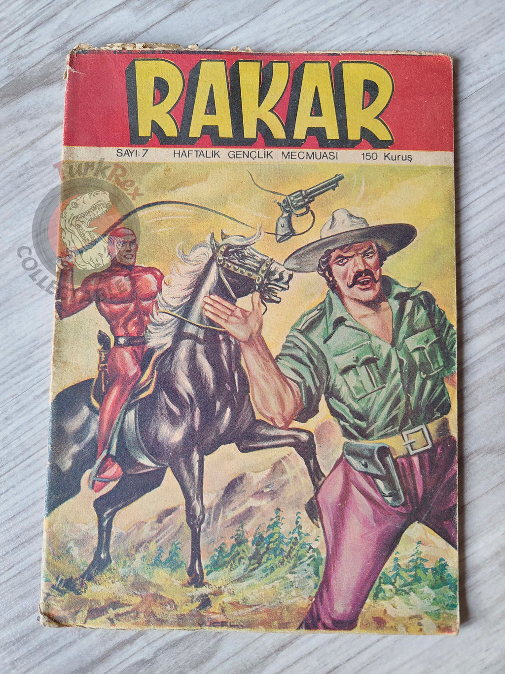 Rakar #7 1974 Turkish Comic Turkey Marcel Navarro Franco Frescura