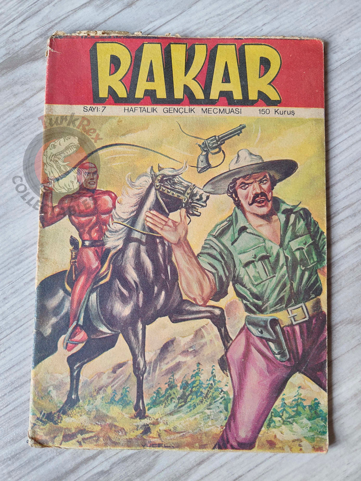 Rakar #7 1974 Turkish Comic Turkey Marcel Navarro Franco Frescura