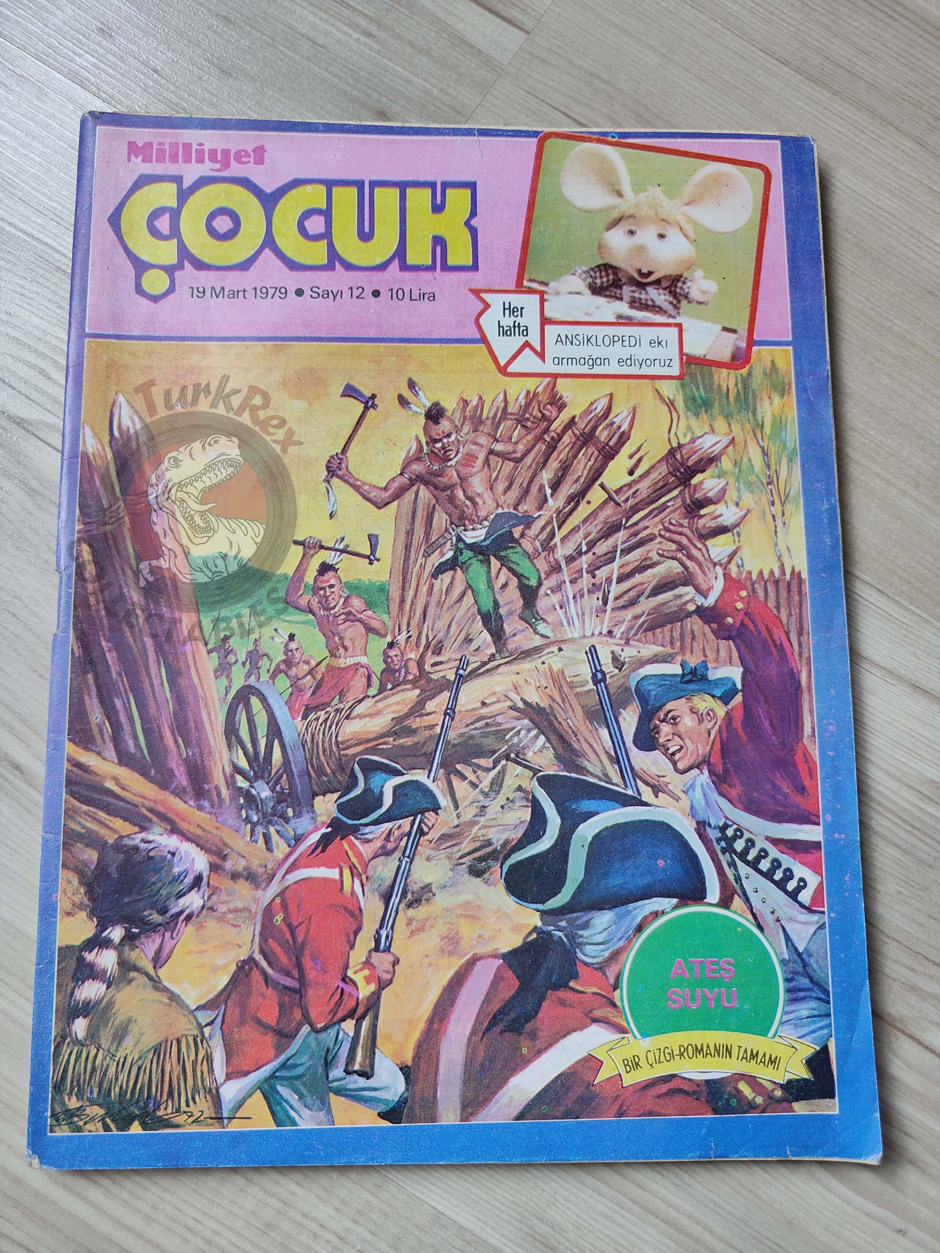 Milliyet Çocuk #12 1979 Turkish Comic Turkey Joyas Literarias Juveniles #51 Elliot Dooley
