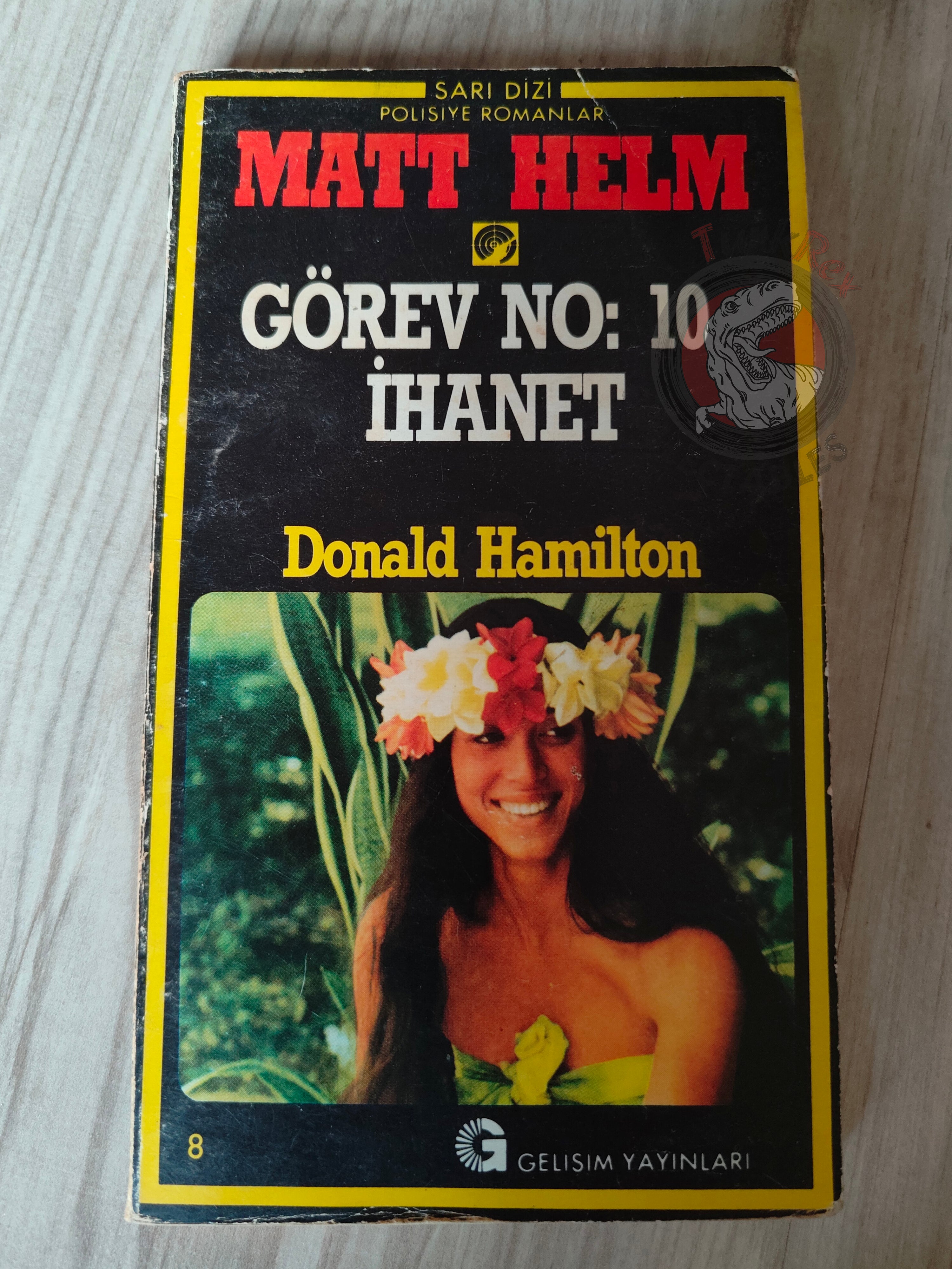 Donald Hamilton – Matt Helm The Betrayers 1984 1st Turkish Book Turkey