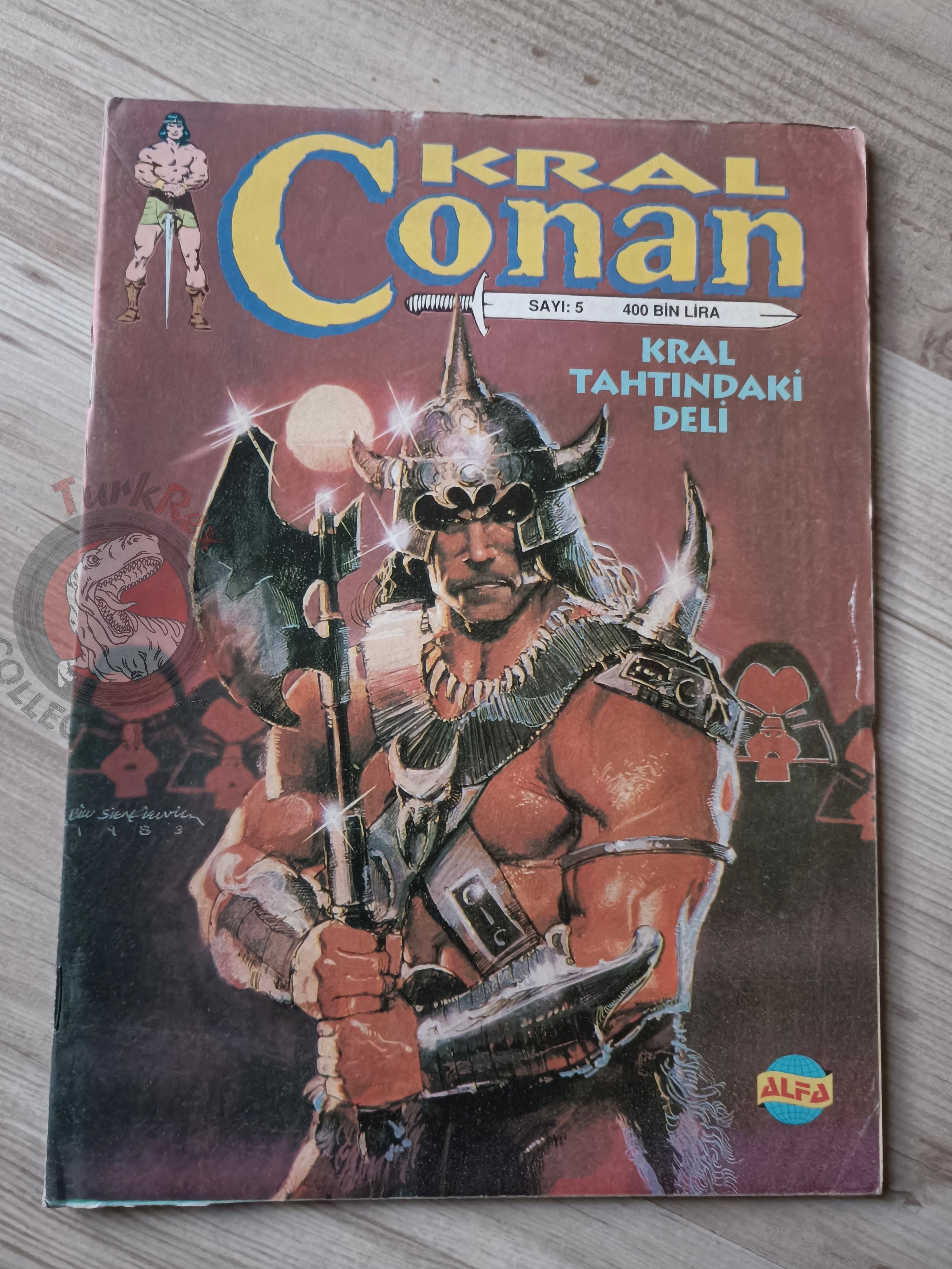 Kral Conan #5 The Savage Sword of #48 #49 Turkish Comic Turkey #102