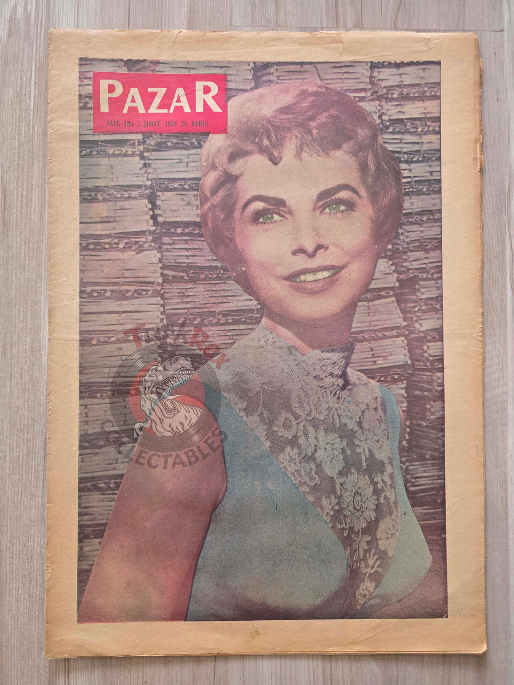 Pazar 1959 Janet Leigh Turkish Mag Comic Turkey Superman Wayne Boring Stan Drake Reza Pahlavi Iran
