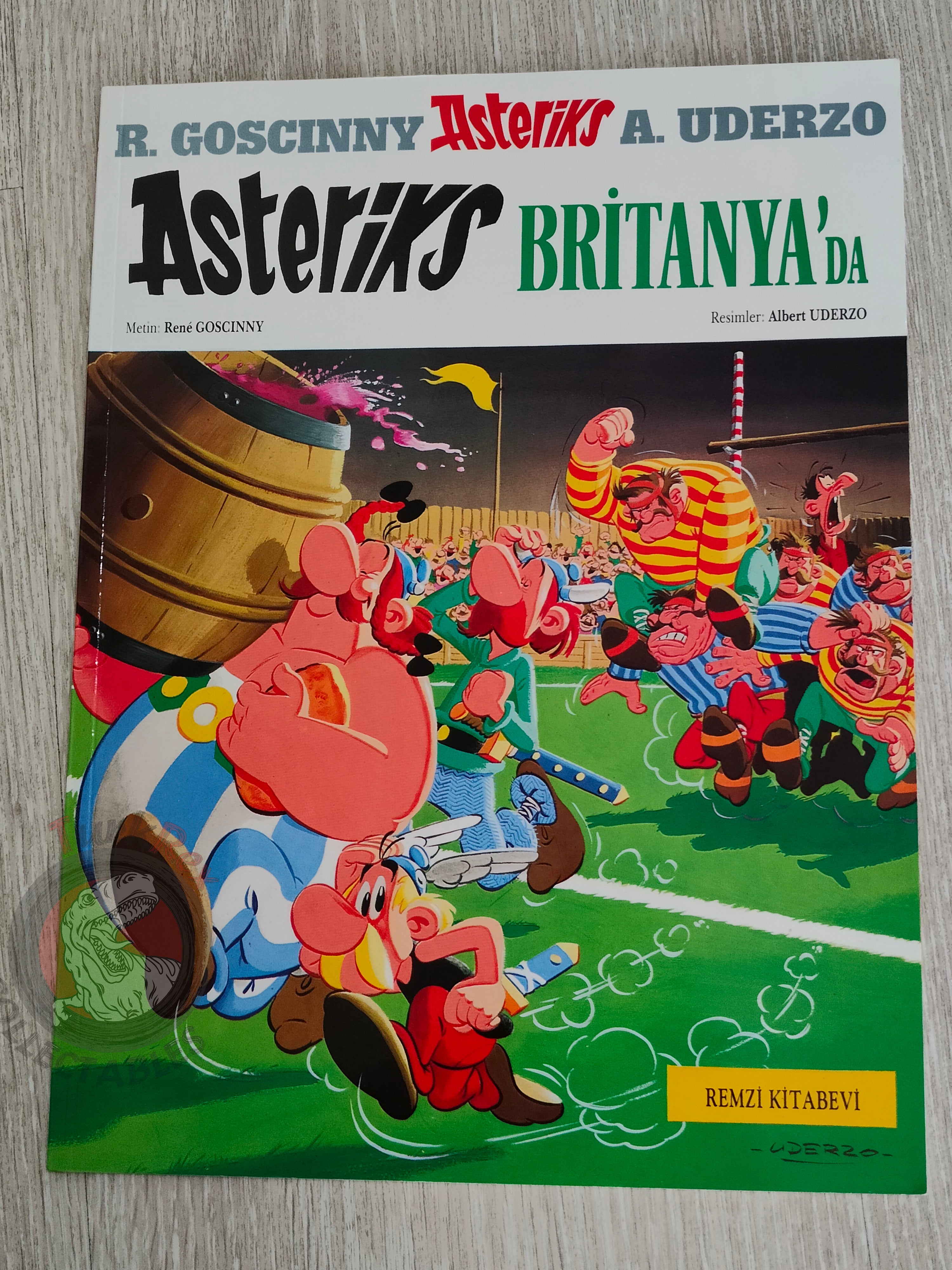 Asterix – Asterix in Britain 2000 Turkish Edition Comic Turkey
