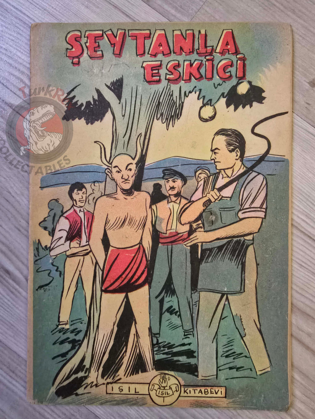 Brothers Grimm – Der Grabhügel 1950s Turkish Book Turkey Illustrated