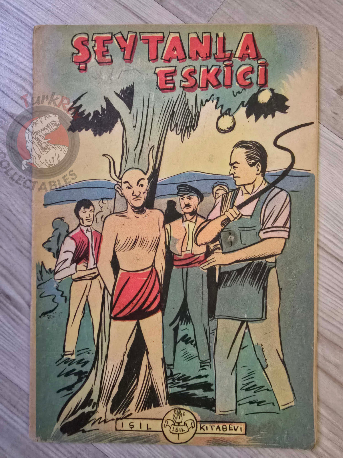 Brothers Grimm – Der Grabhügel 1950s Turkish Book Turkey Illustrated