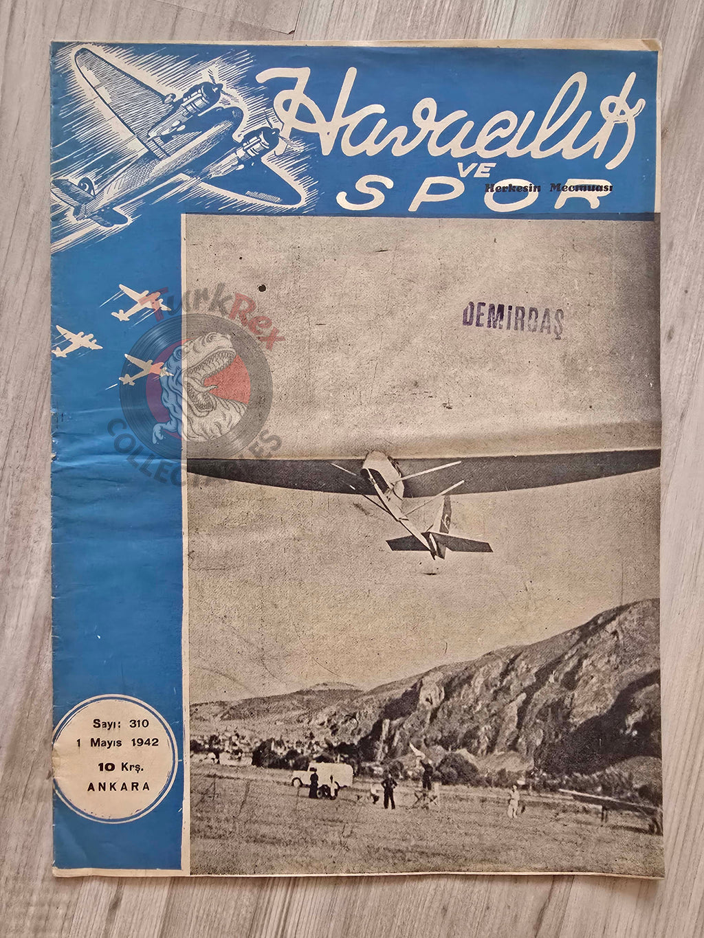 Aviation 1942 Spitfire Dornier Do 215 Turkish Magazine Turkey WW2 World War Two French Pierre Cot