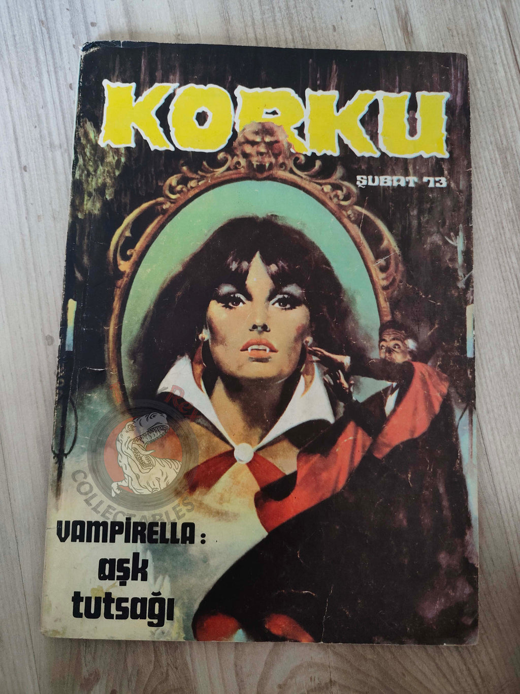 Korku February 1973 Turkish Comic Turkey Vampirella #18 Warren Creepy Eerie