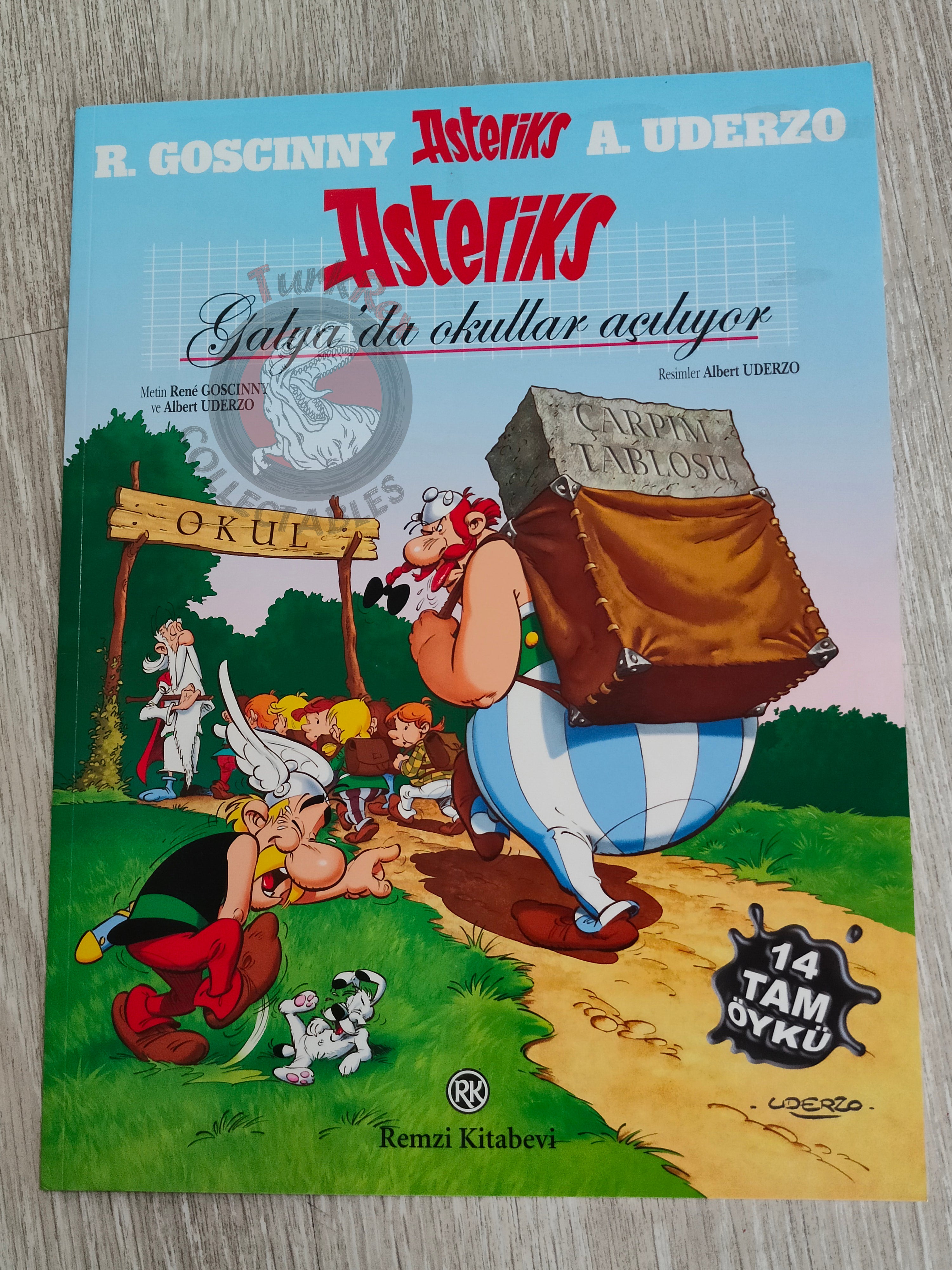 Asterix – Asterix and the Class Act 2008 1st Edition Turkish Edition Comic Turkey