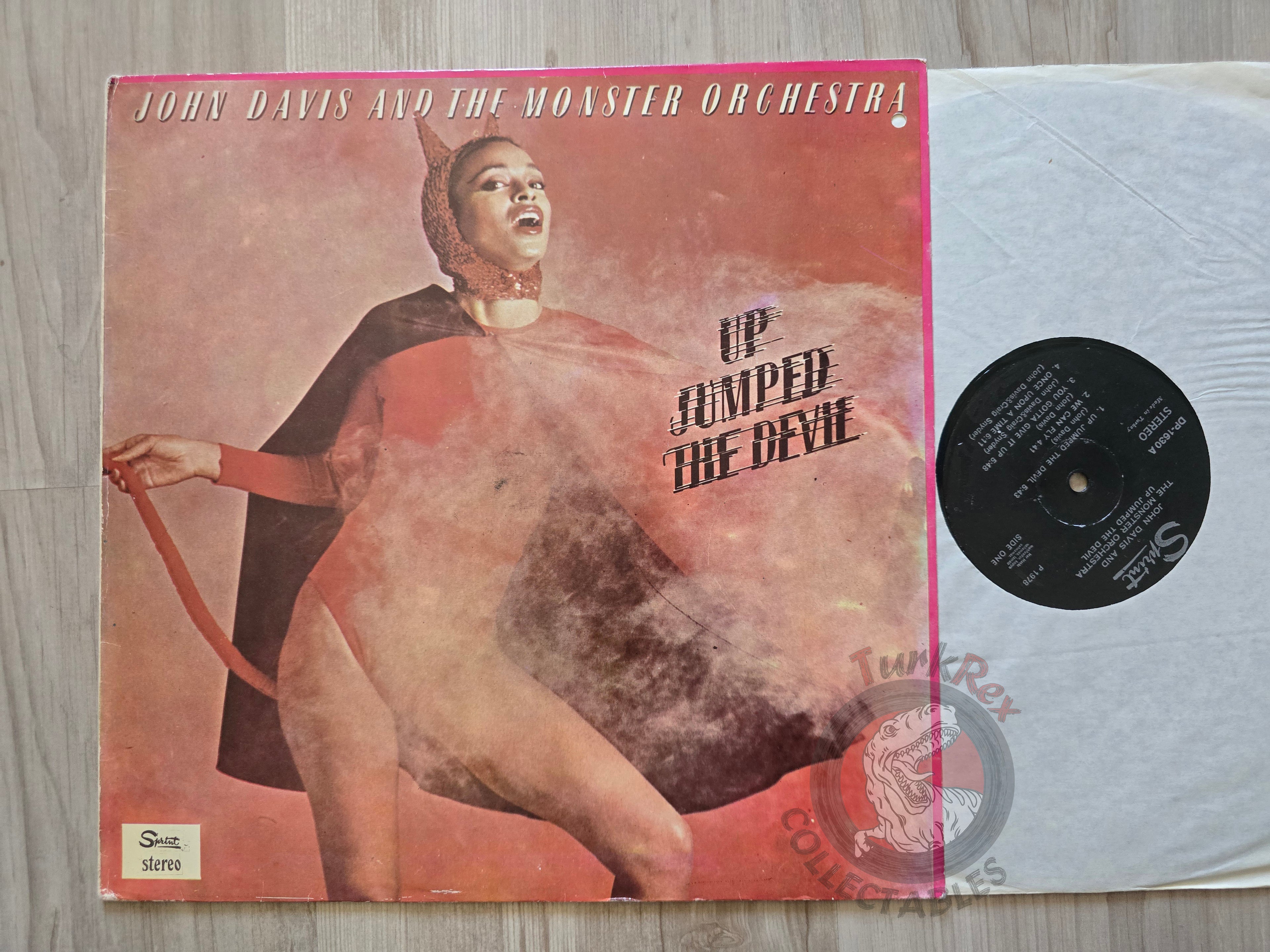 John Davis And The Monster Orchestra – Up Jumped The Devil Turkish Pressing Vinyl Turkey Edition