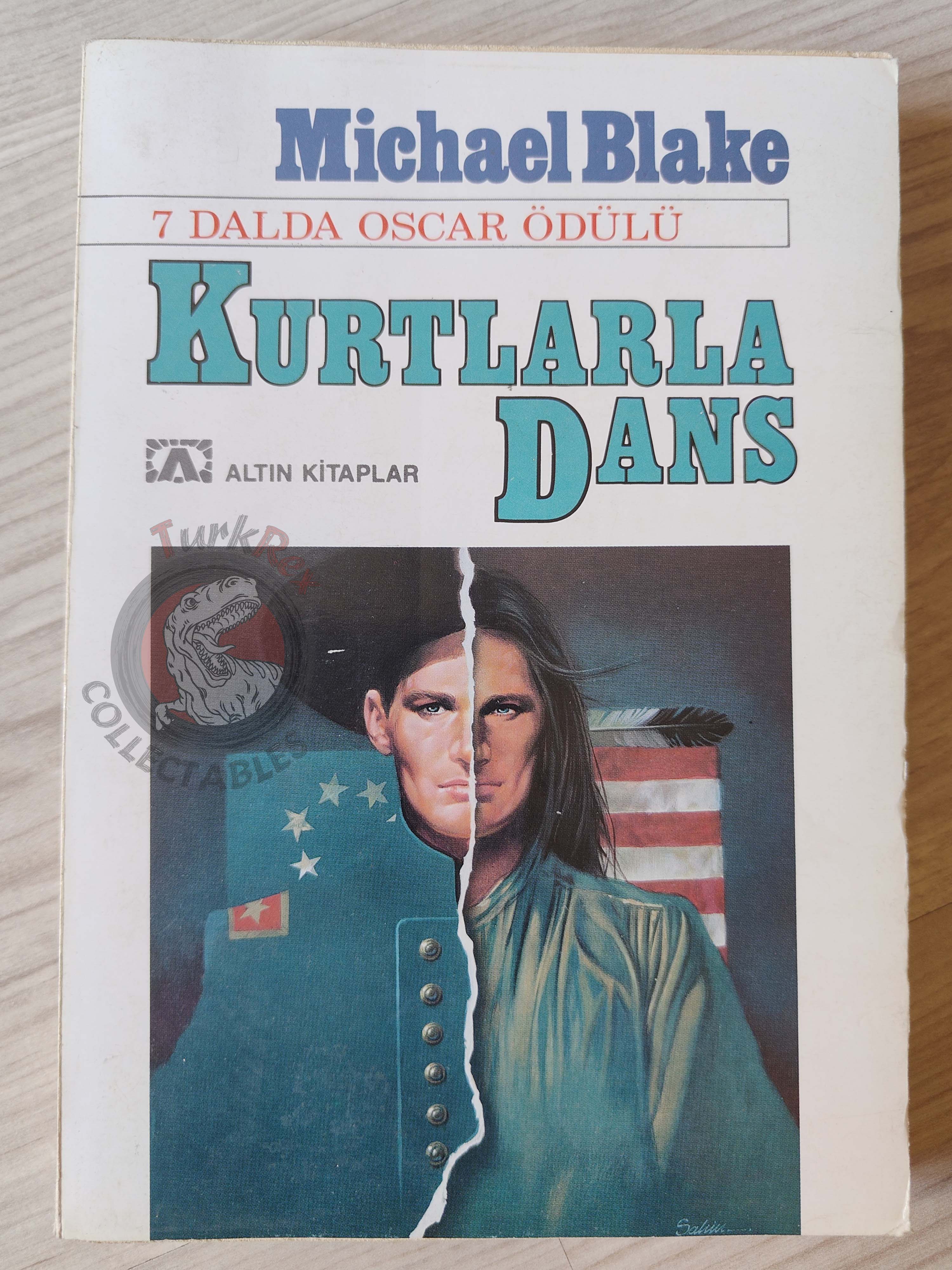 Michael Blake – Dances With Wolves 1991 1st Turkish Book Turkey