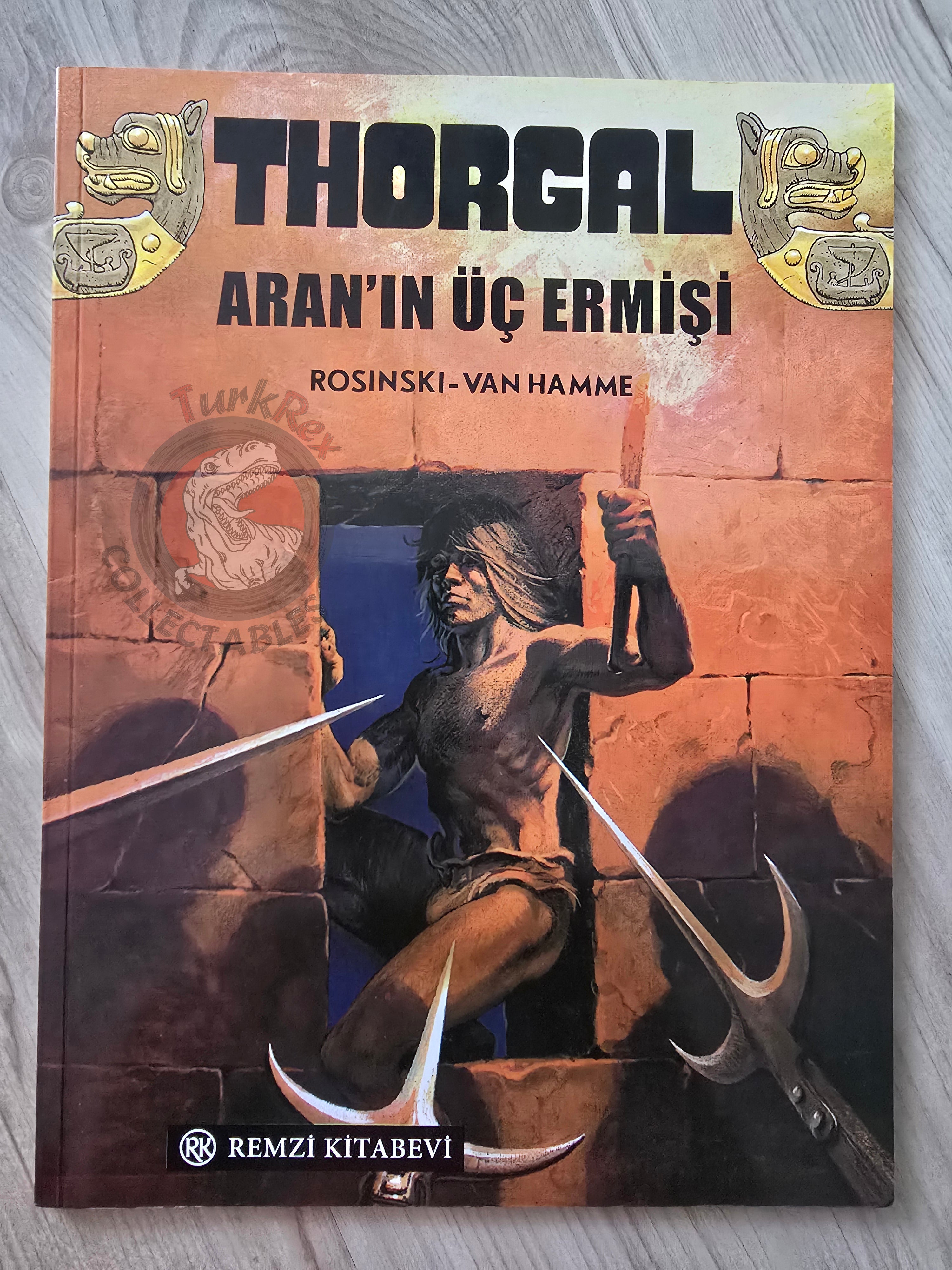 Thorgal #3 Les trois vieillards du pays d'Aran 2002 Turkish Comic Turkey