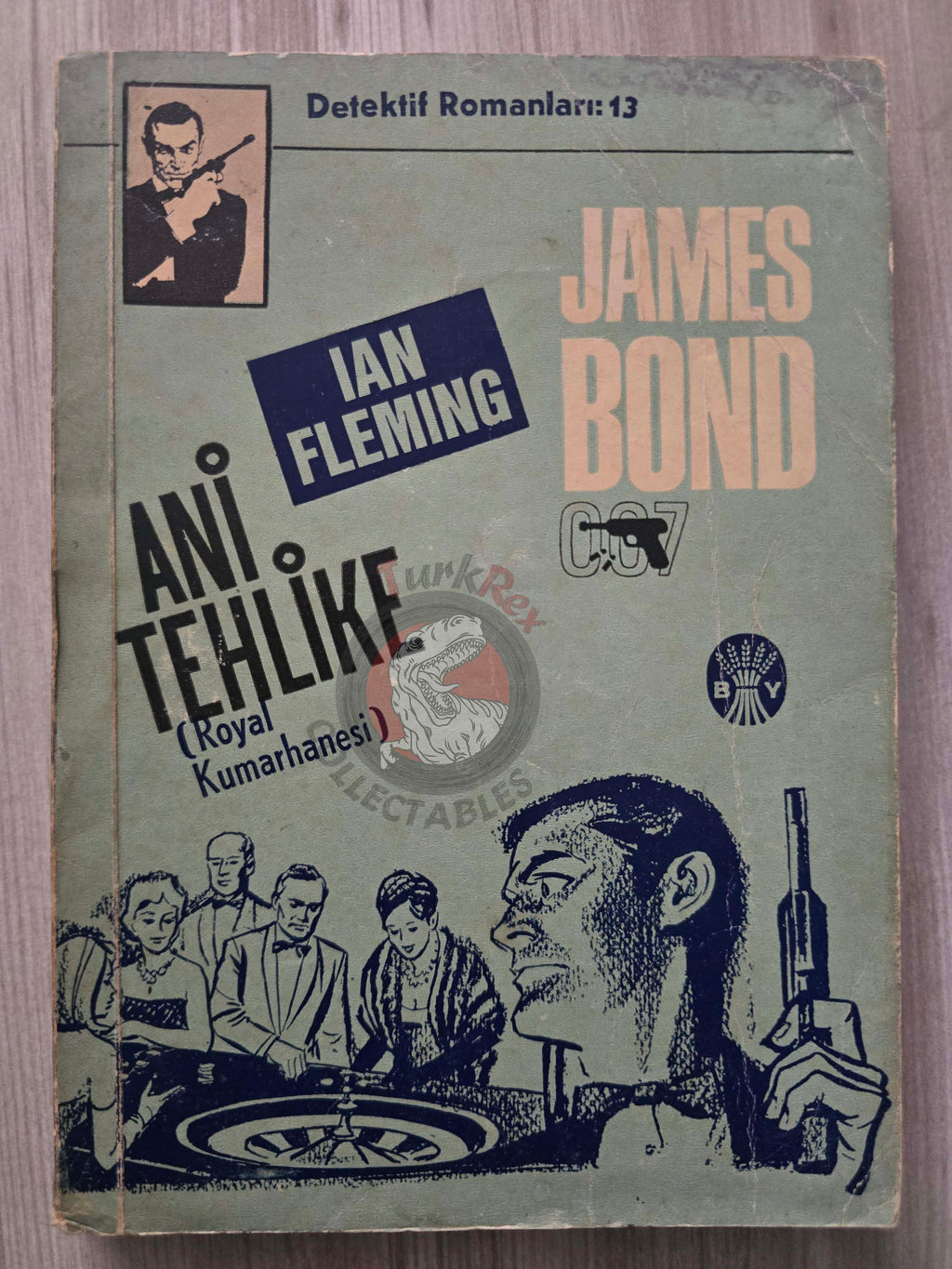 James Bond - Casino Royale 1966 1st Turkish Book Turkey Ian Fleming
