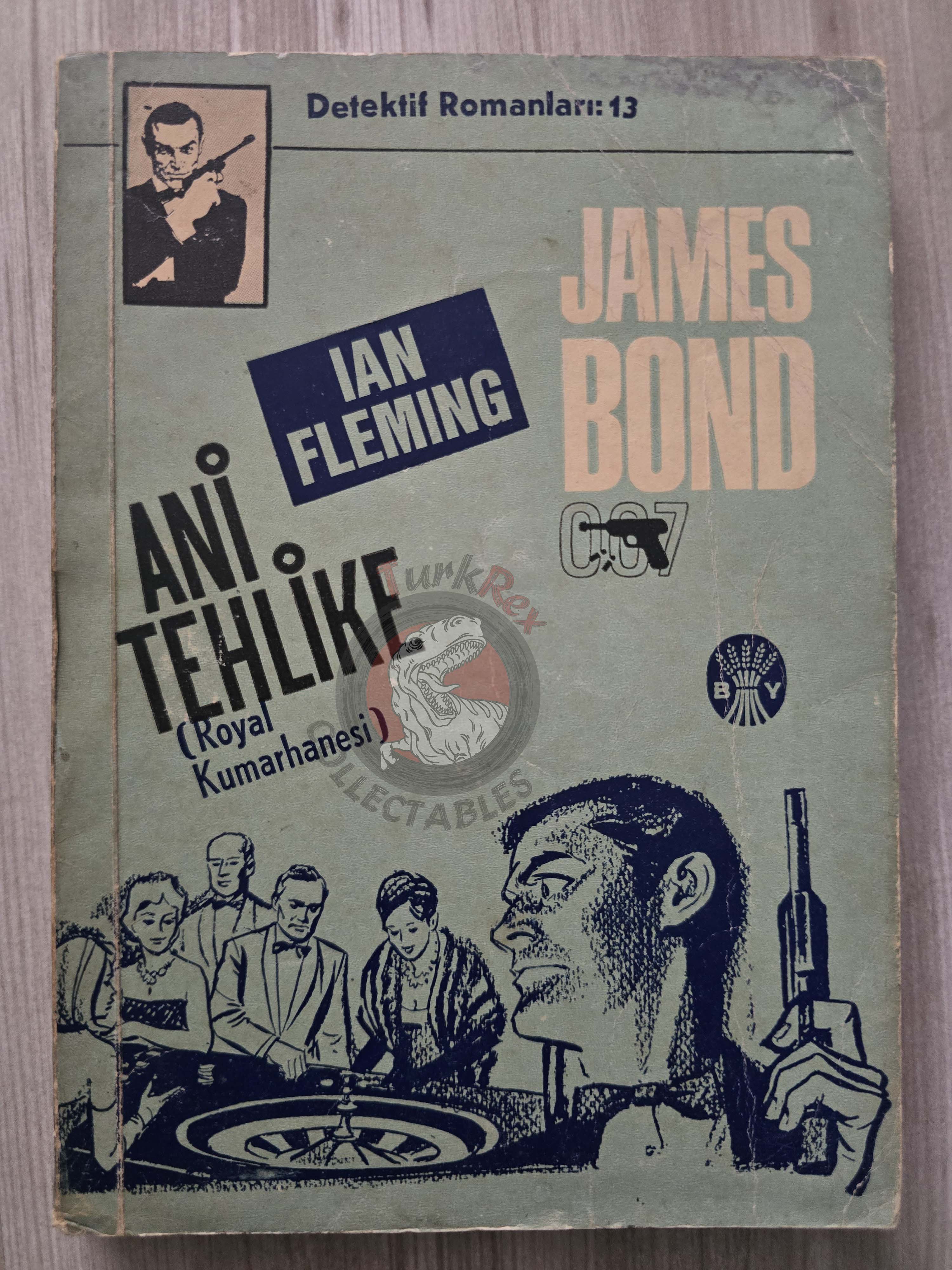 James Bond - Casino Royale 1966 1st Turkish Book Turkey Ian Fleming