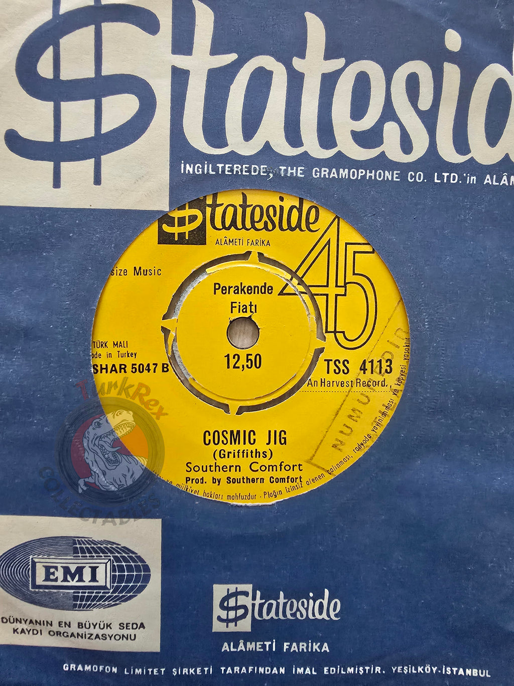Southern Comfort – Morning Has Broken 7" Promo Turkish Pressing Vinyl Turkey Edition