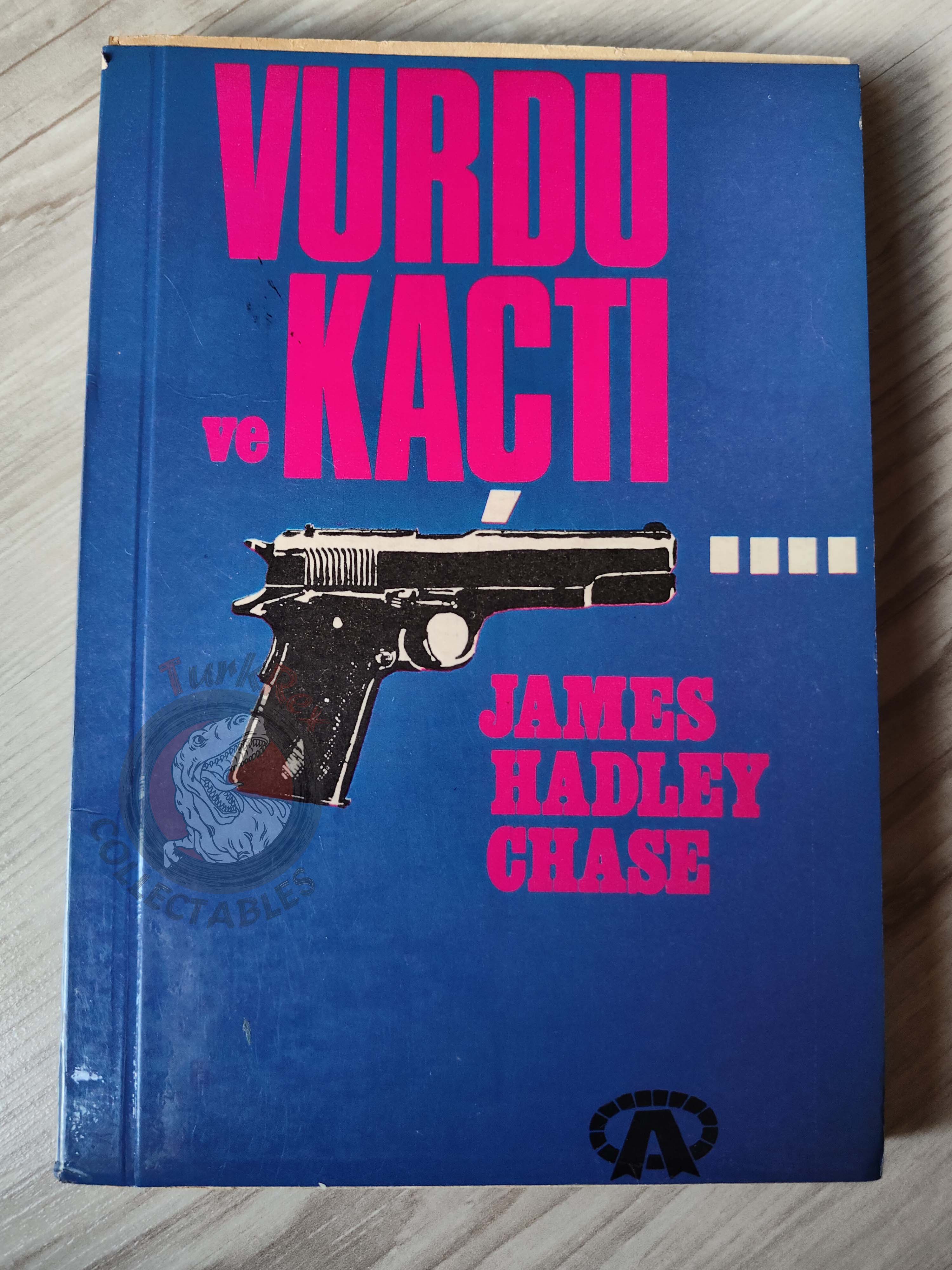 James Hadley Chase – Hit and Run 1968 1st Turkish Book Turkey