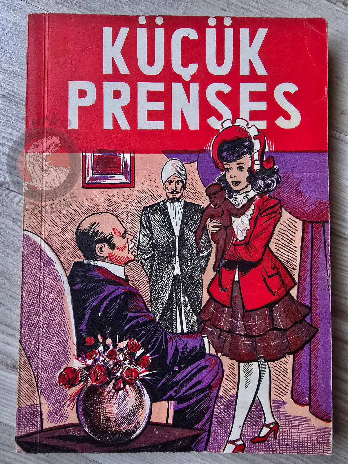 Frances H. Burnett – A Little Princess 1960 Turkish Book Turkey Illustrated