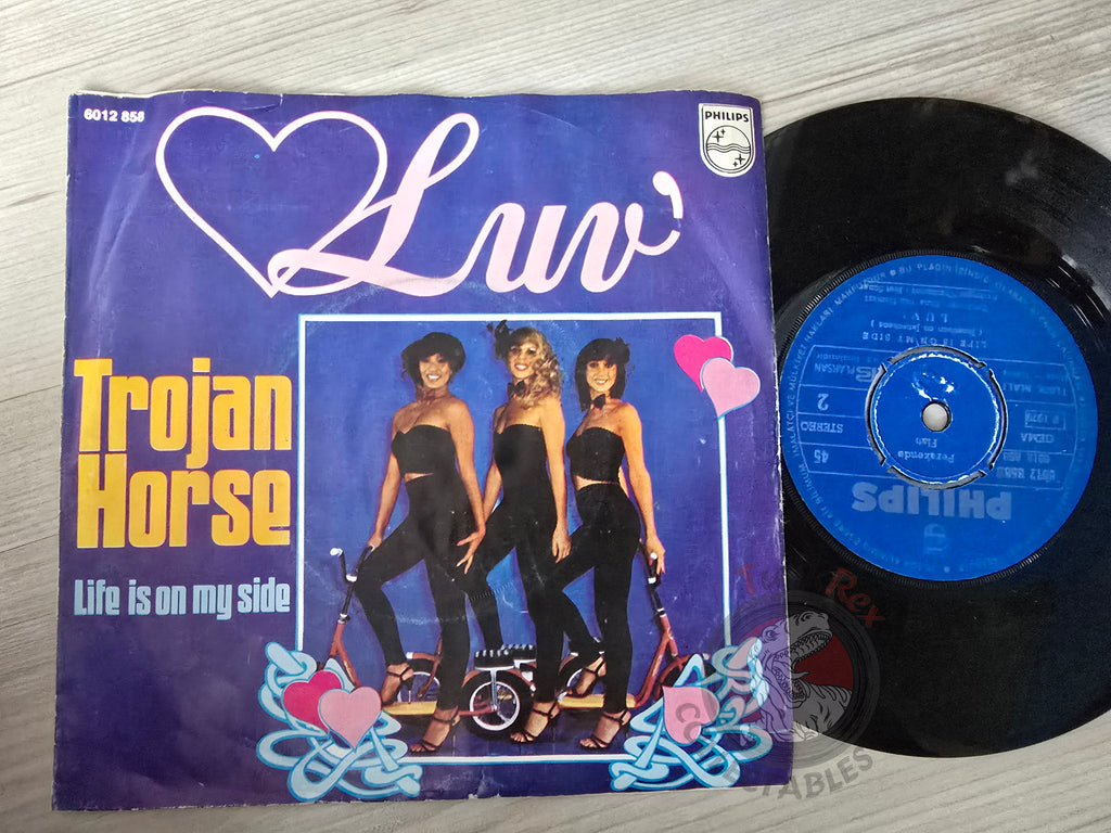 Luv – Trojan Horse 7" Turkish Pressing Vinyl Turkey Edition
