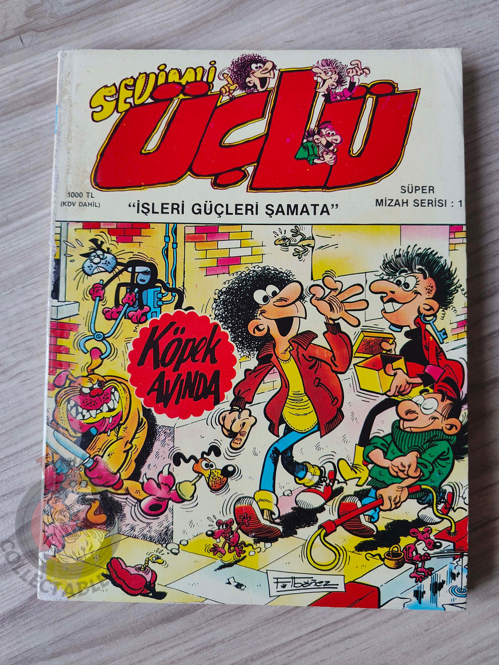 Chicha, Tato y Clodoveo #1 1989 Turkish Comic Turkey Francisco Ibáñez