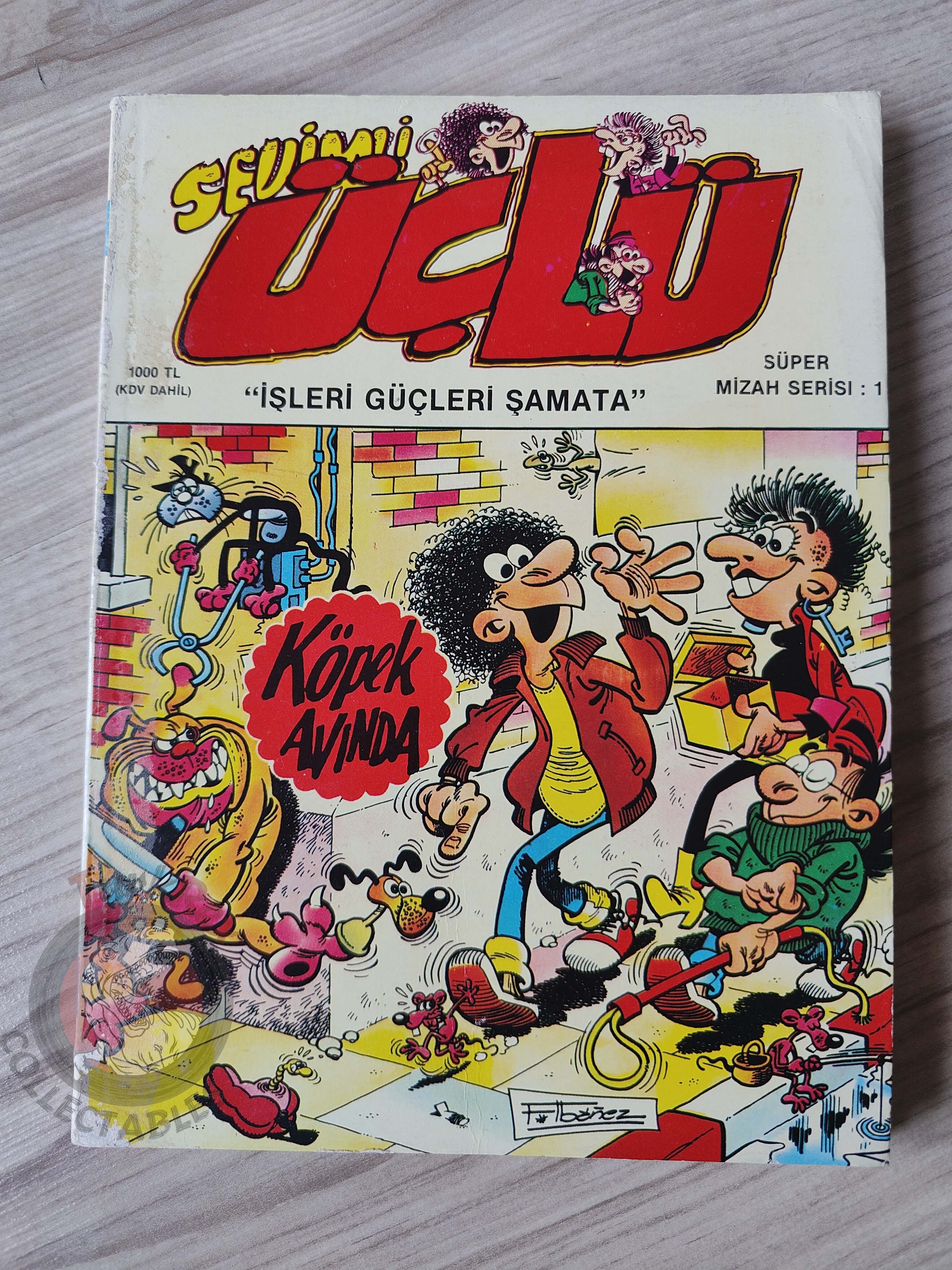 Chicha, Tato y Clodoveo #1 1989 Turkish Comic Turkey Francisco Ibáñez