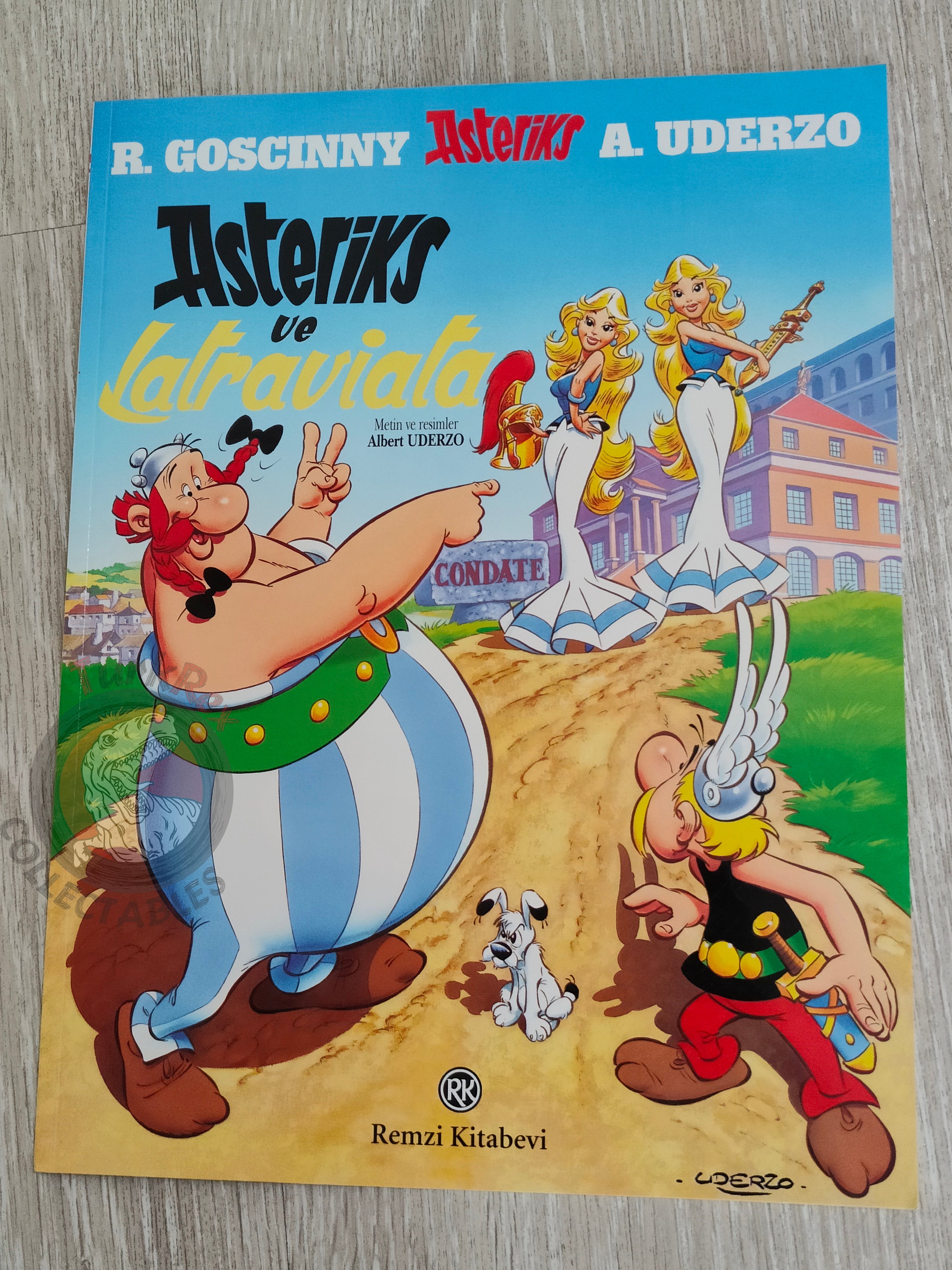 Asterix – Asterix and the Actress 2007 1st Edition Turkish Edition Comic Turkey